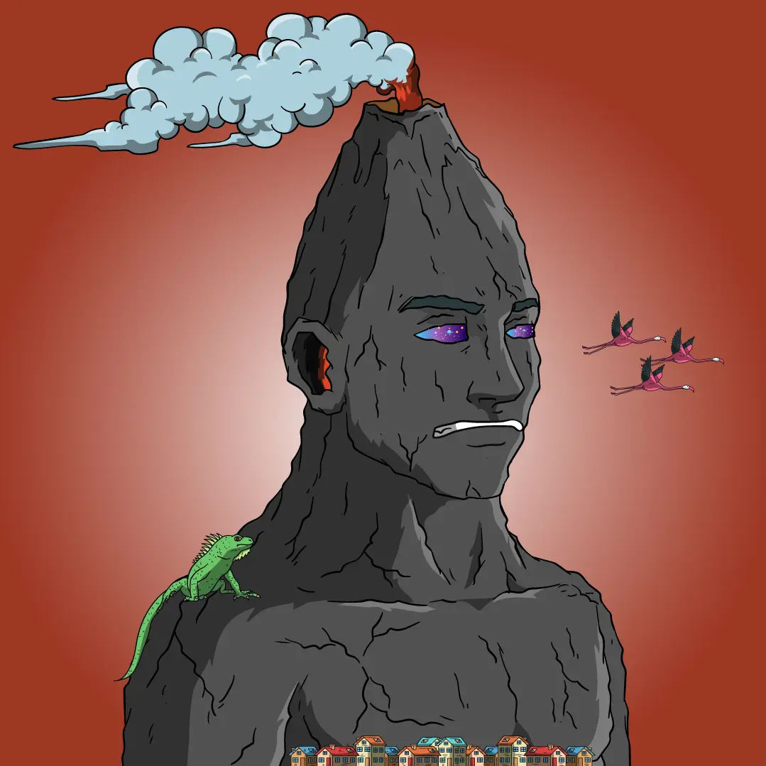 Volcano Boyz #709 NFT on Algorand