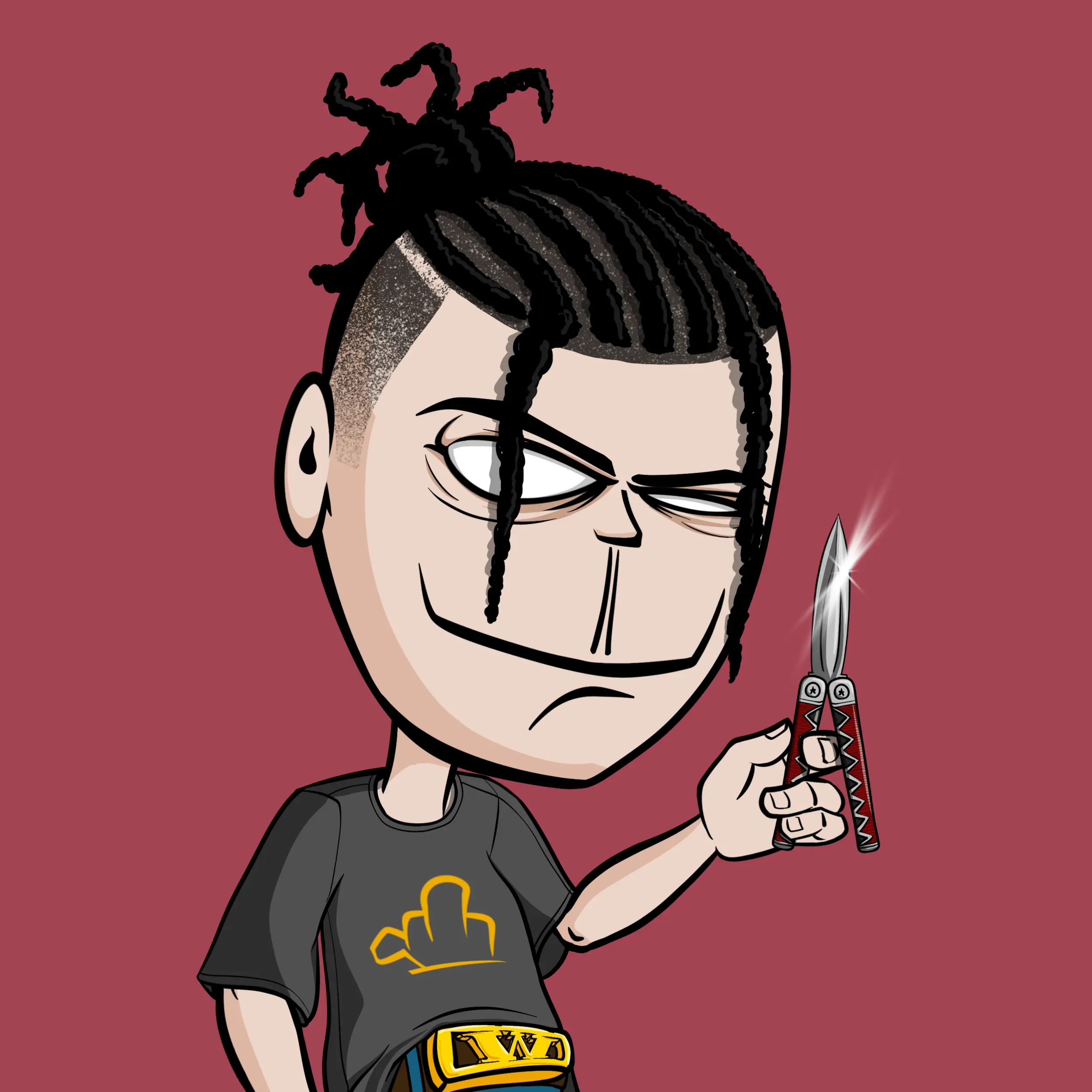 CoolCockGangs #729 NFT on Algorand