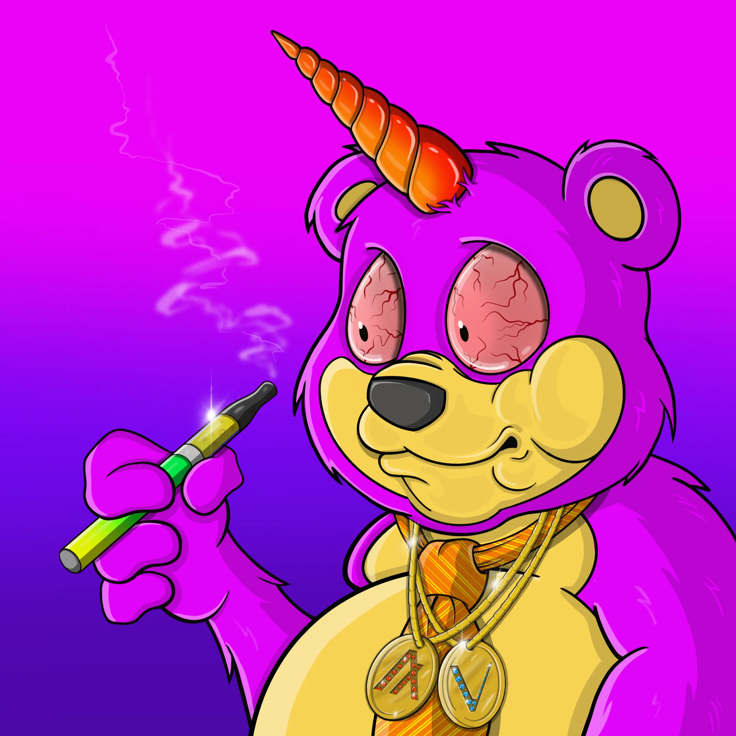 Burnin Bears #389 NFT on Algorand