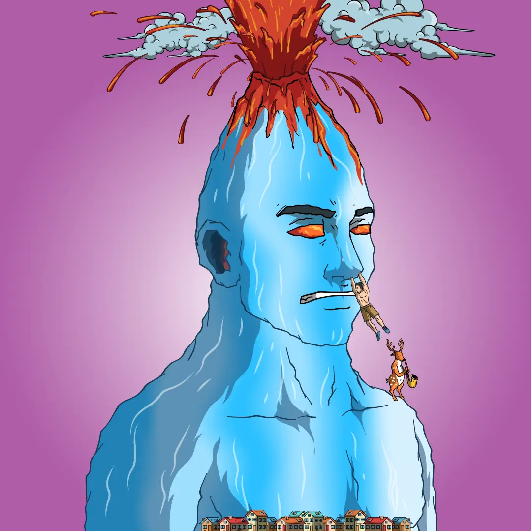 Volcano Boyz #1283 NFT on Algorand