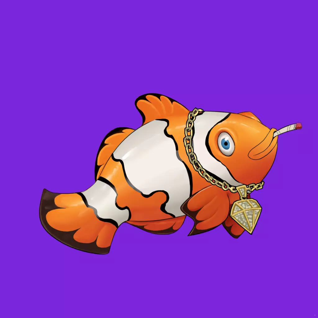 Clown Fish #156 NFT on Algorand