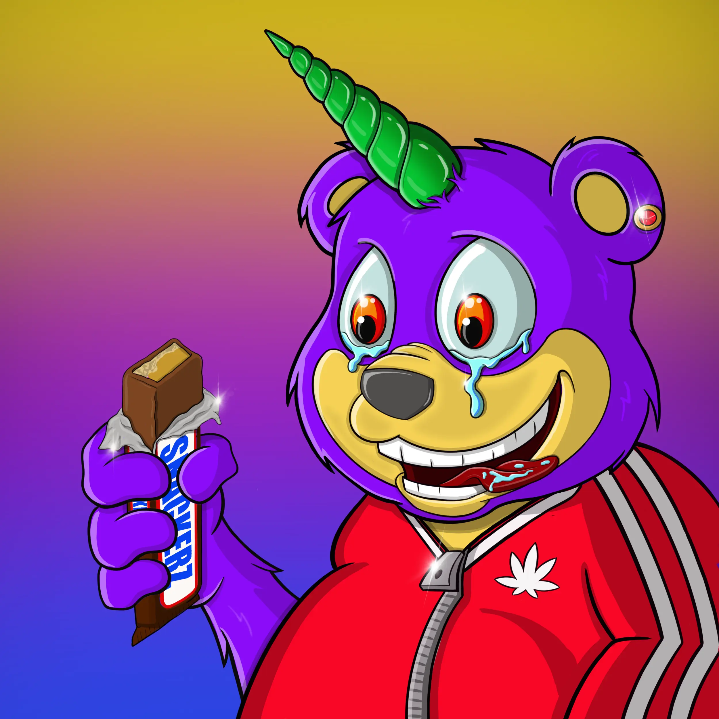 Burnin Bears #1649 NFT on Algorand