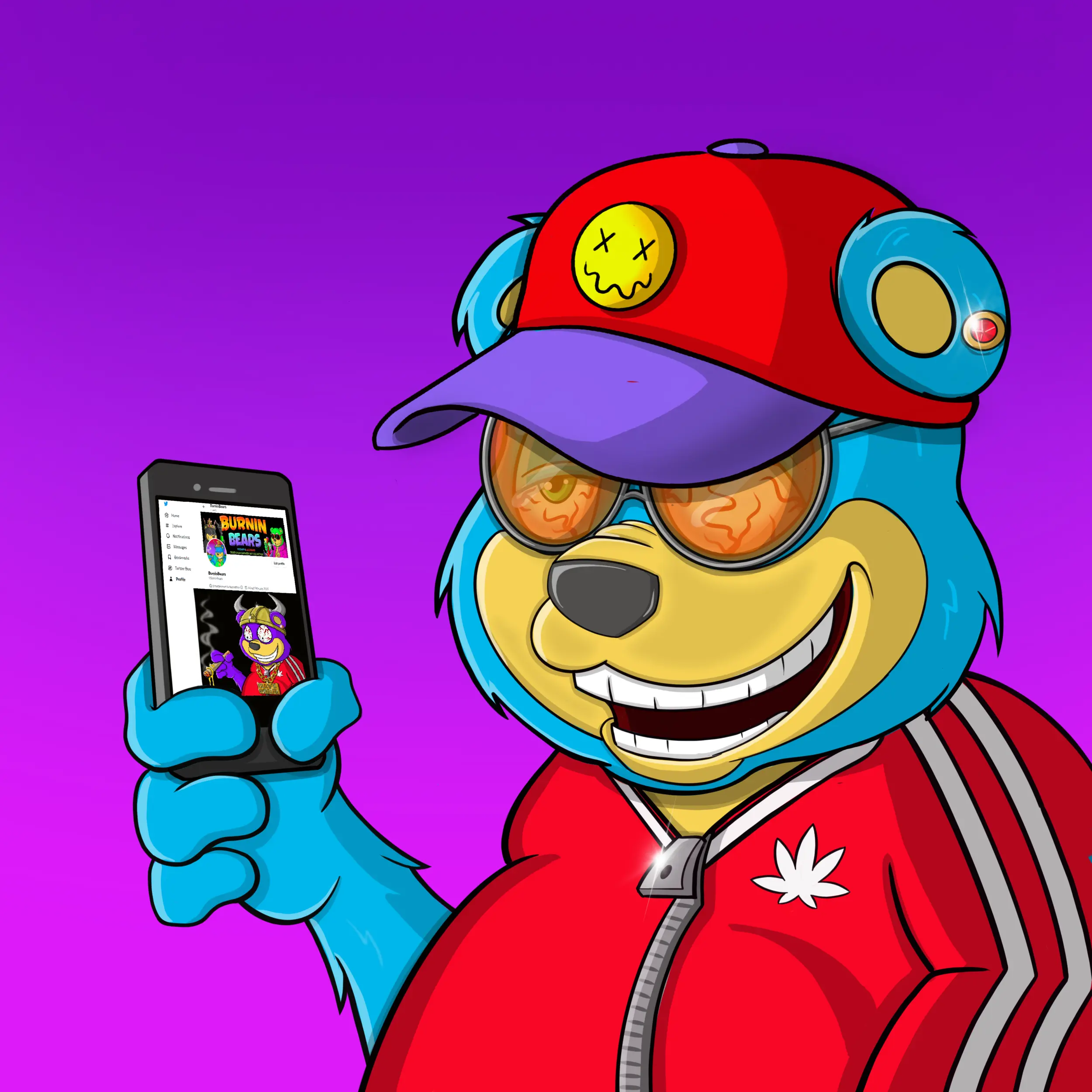 Burnin Bears #501 NFT on Algorand