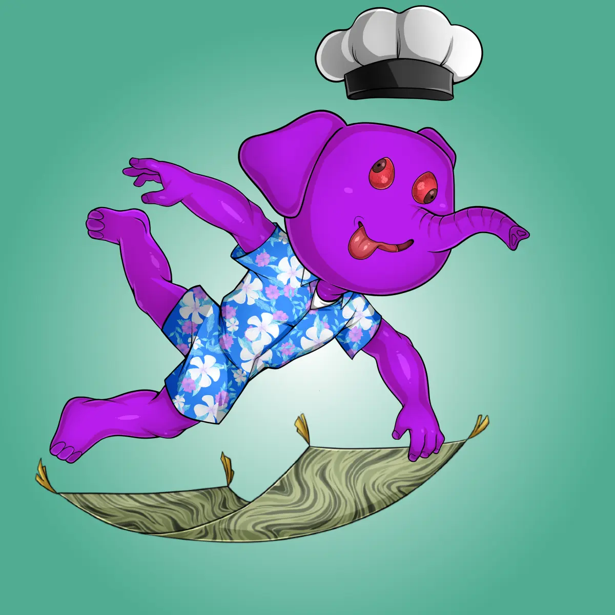 Rug Friends  #1468 NFT on Algorand