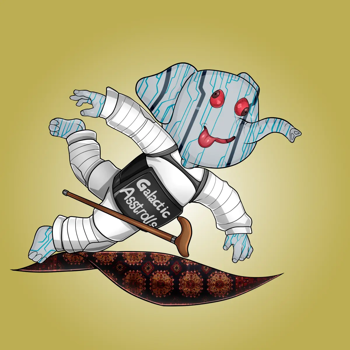 Rug Friends  #4718 NFT on Algorand