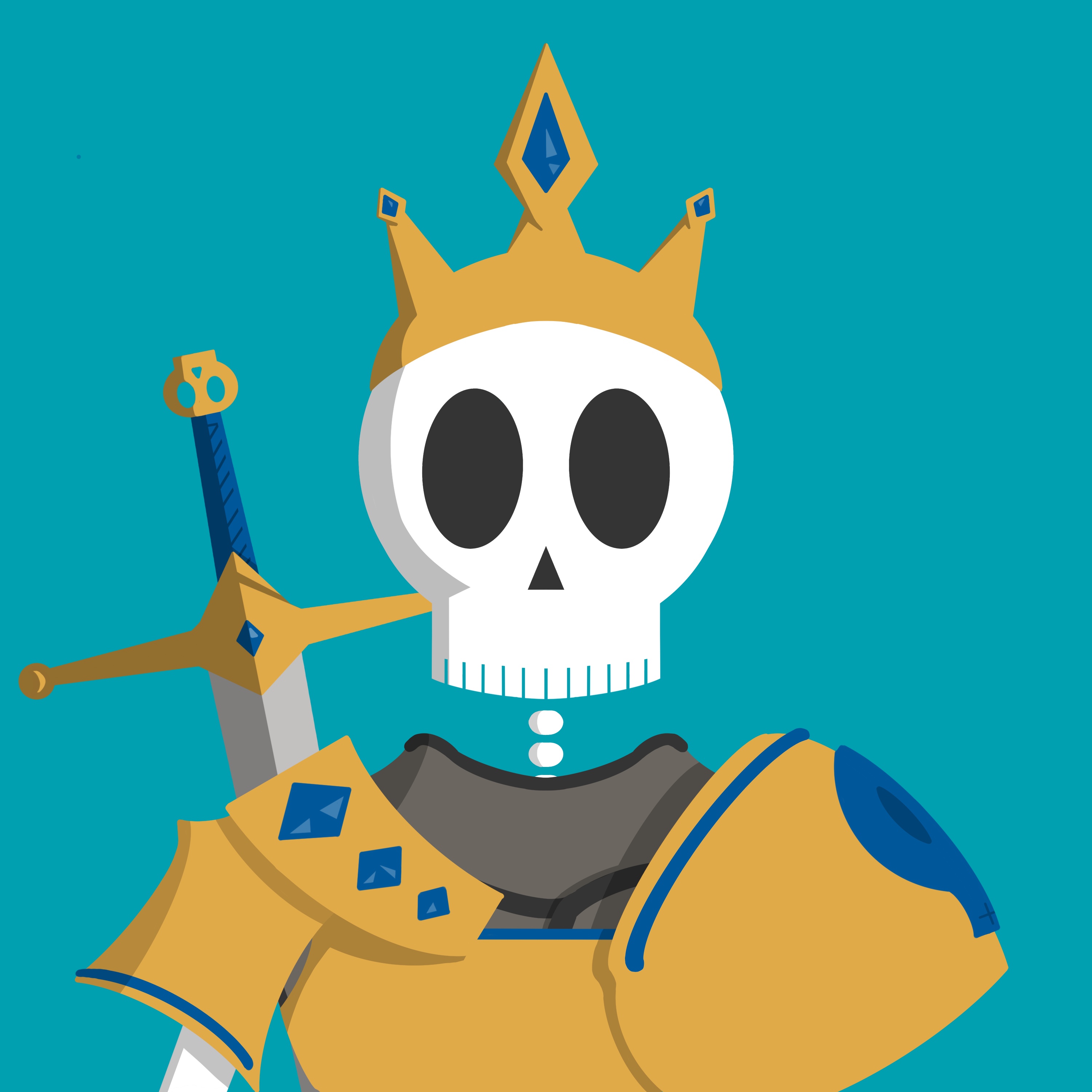 King Jolly I NFT on Algorand