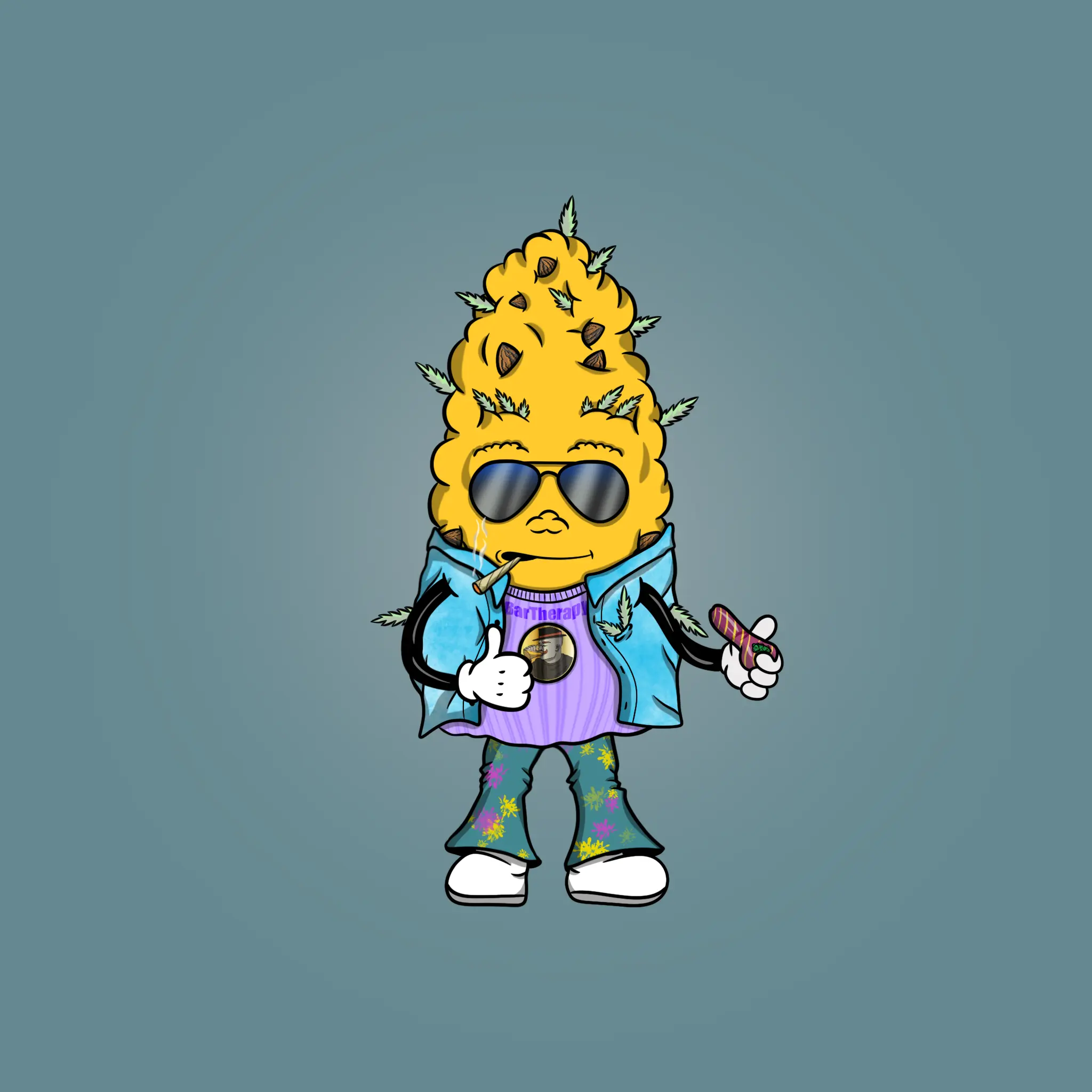 Blazing Budz #84 NFT on Algorand