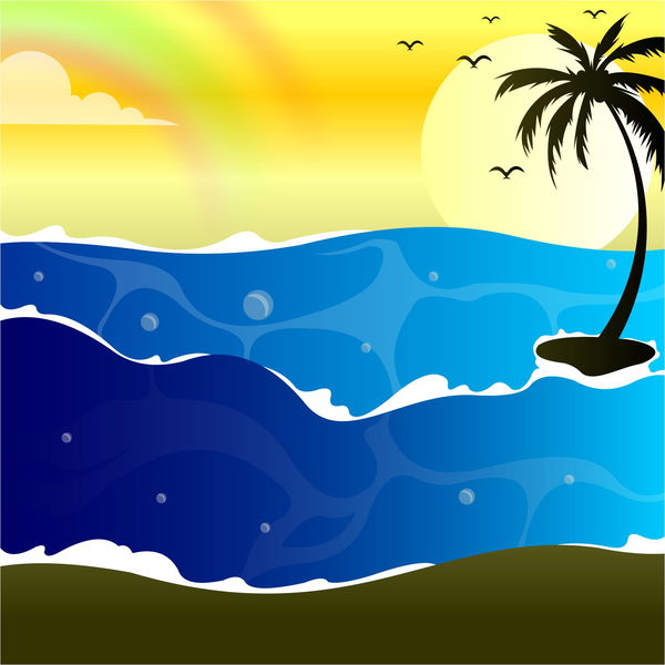 An image of Beach Background