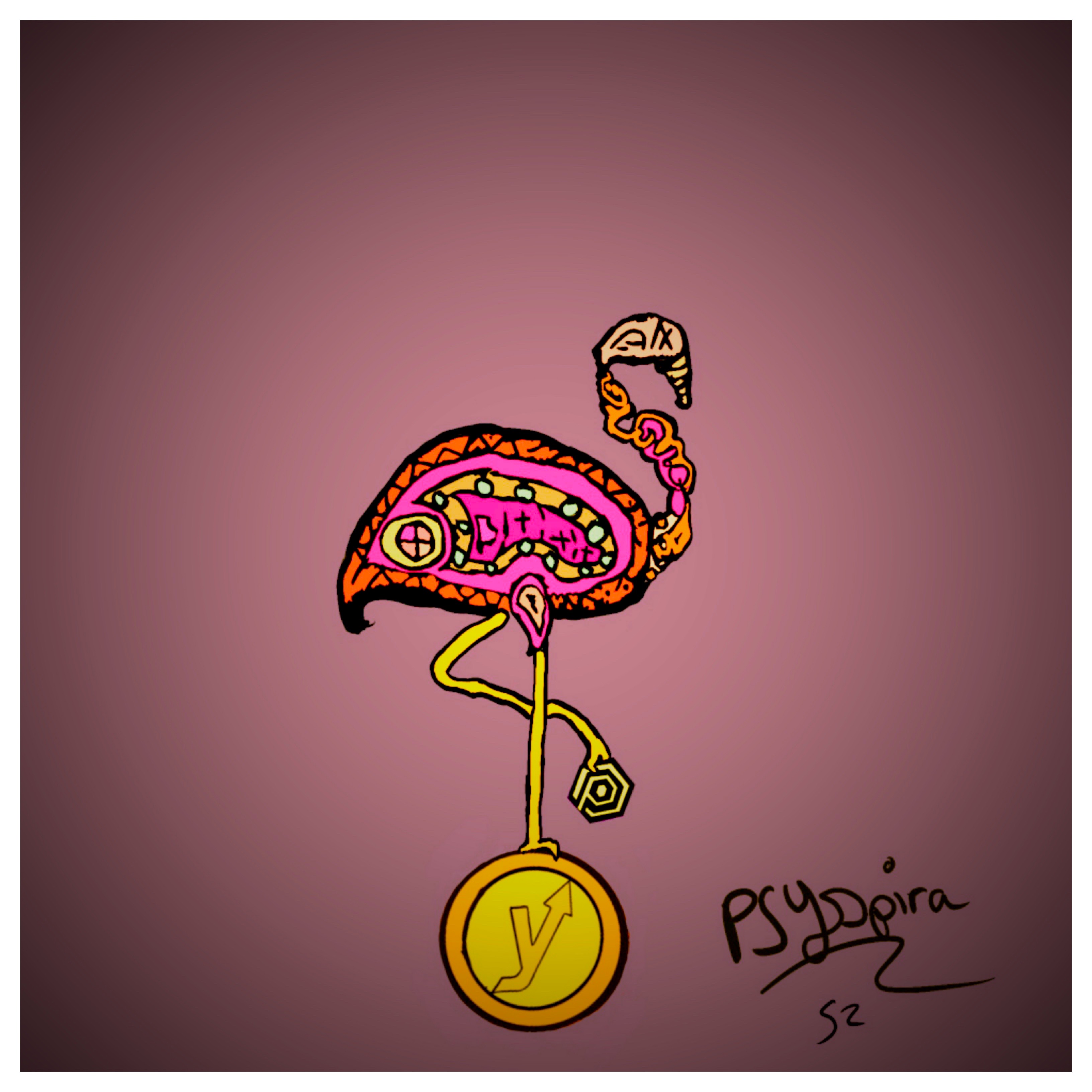 PSYbirds(series2)#8 NFT on Algorand