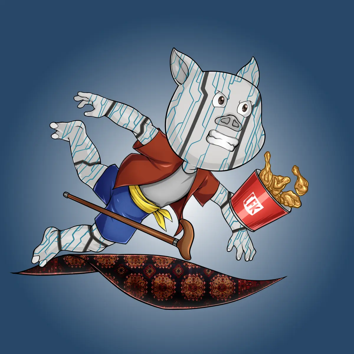 Rug Friends  #5801 NFT on Algorand