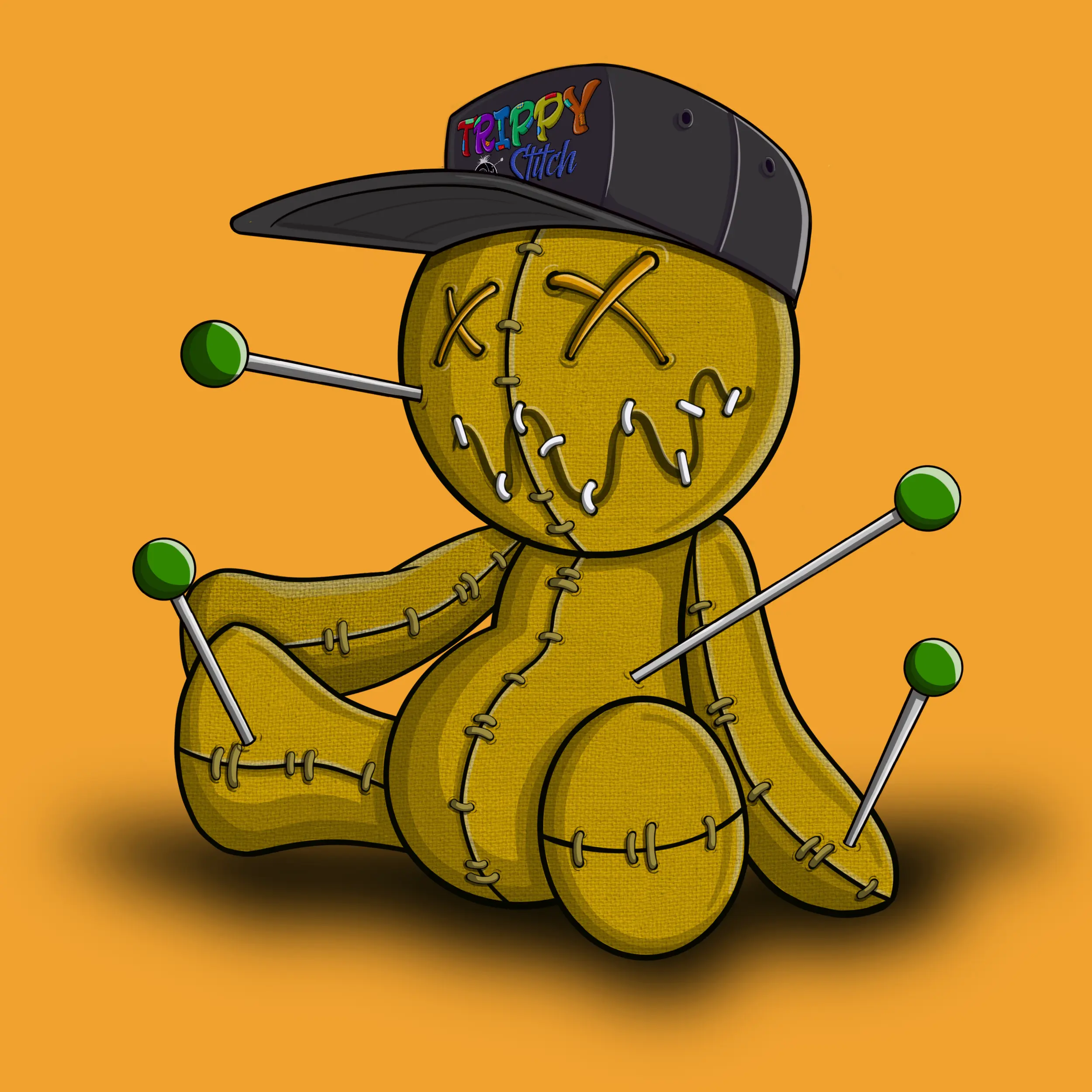 Trippy Stitch #1064 NFT on Algorand