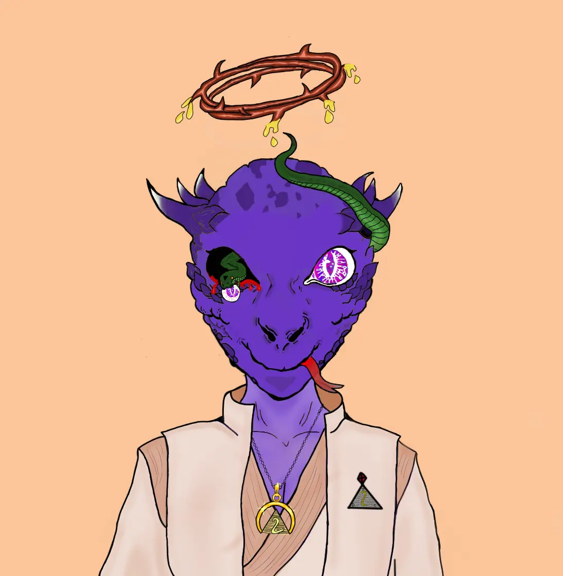 The Draconian Council  #869 NFT on Algorand