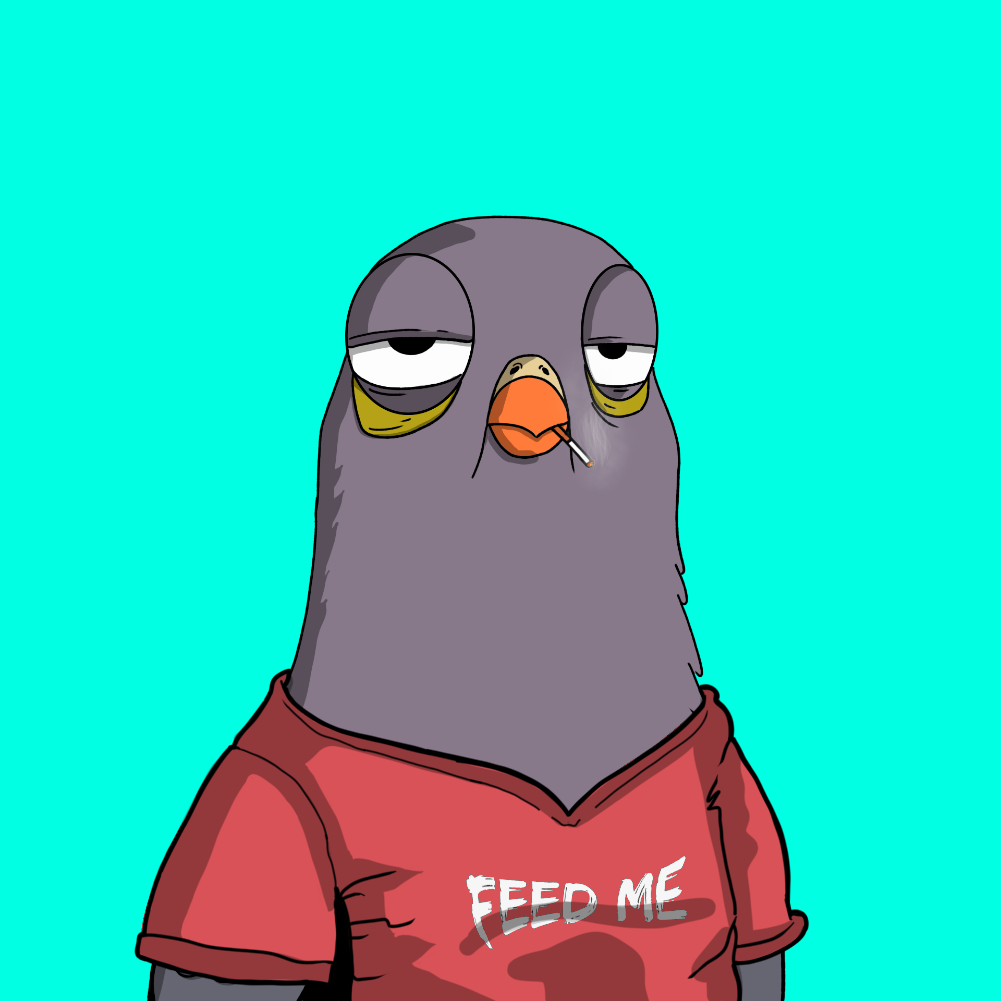 Ghetto Pigeons #0158 NFT on Algorand