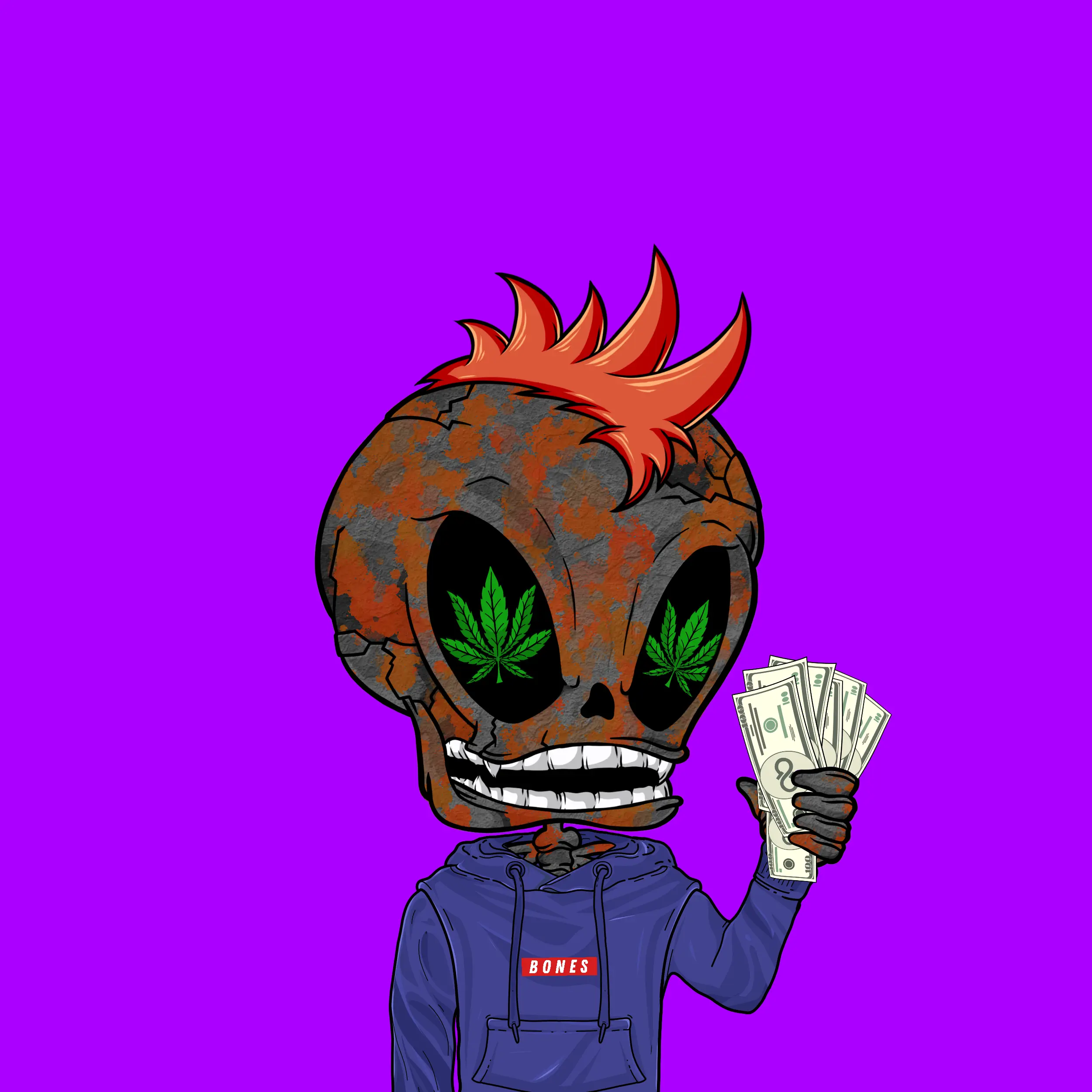 BoneBuddies #886 NFT on Algorand