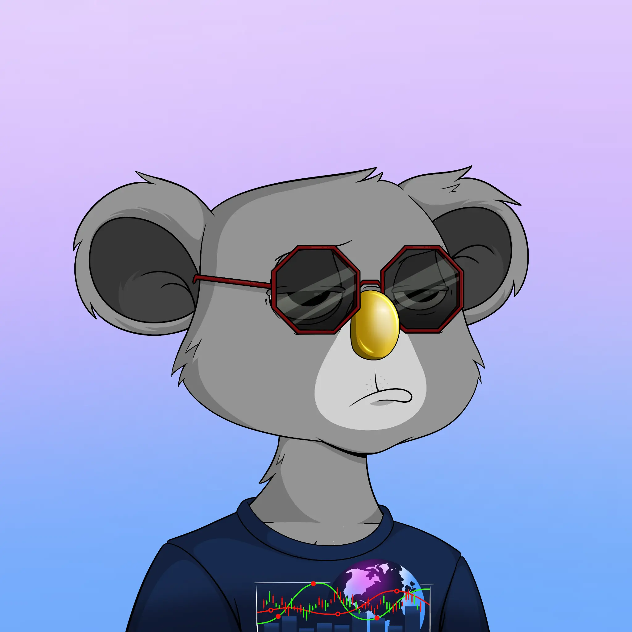 Bad Koala Society #2105 NFT on Algorand