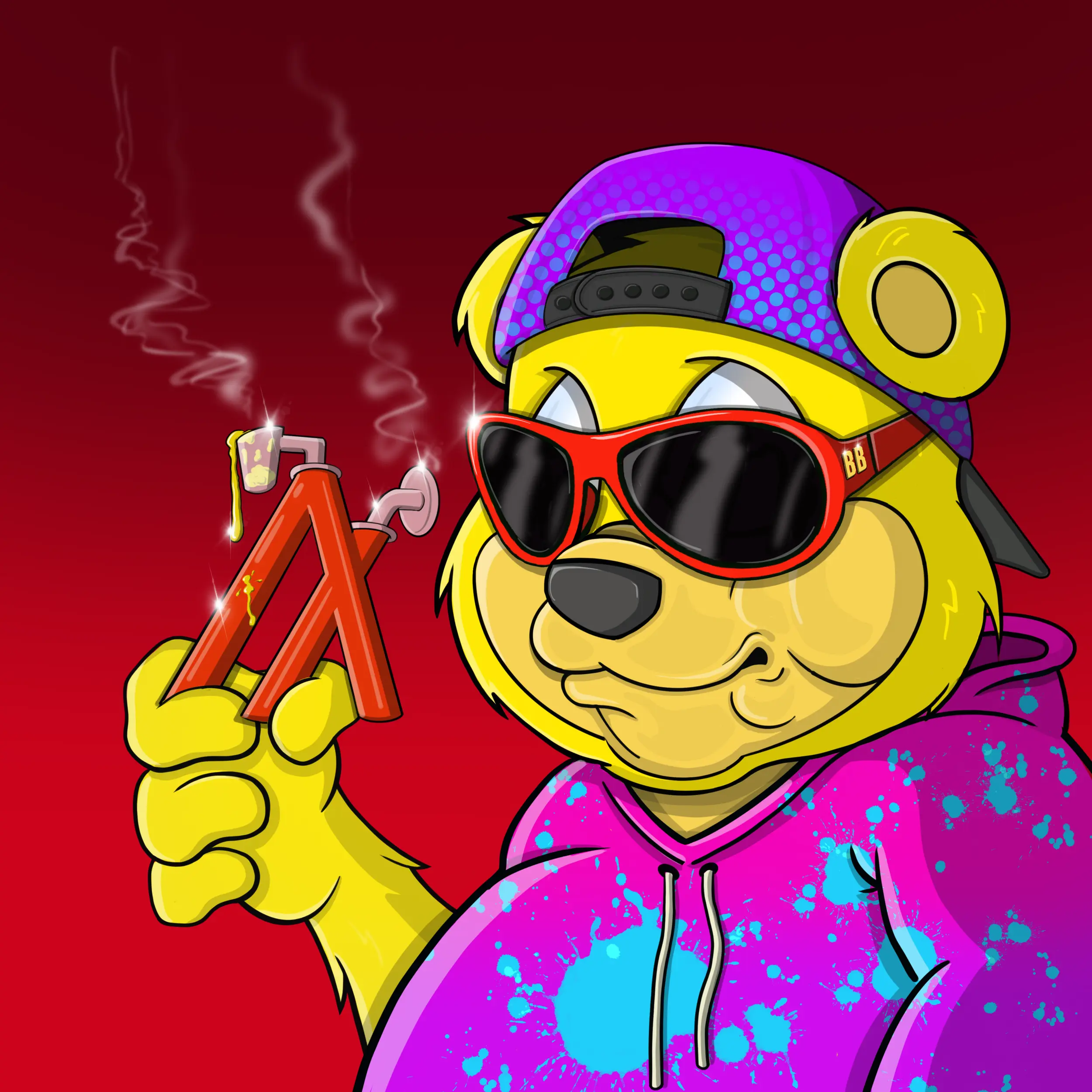 Burnin Bears #11 NFT on Algorand
