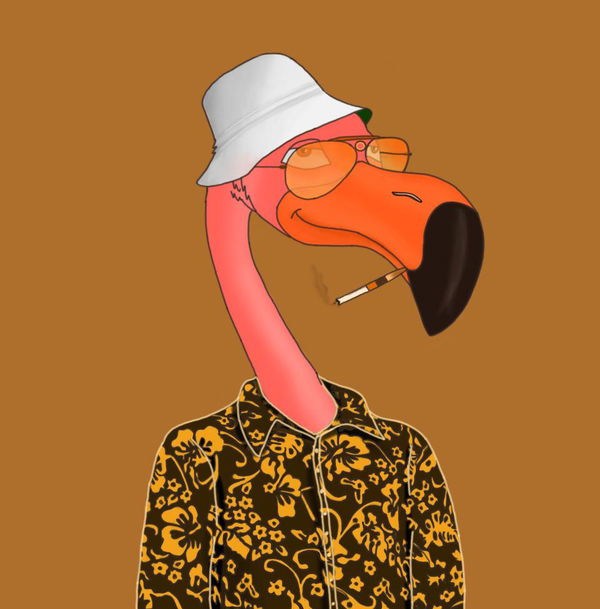 An image of Eclectic Flamingo #26