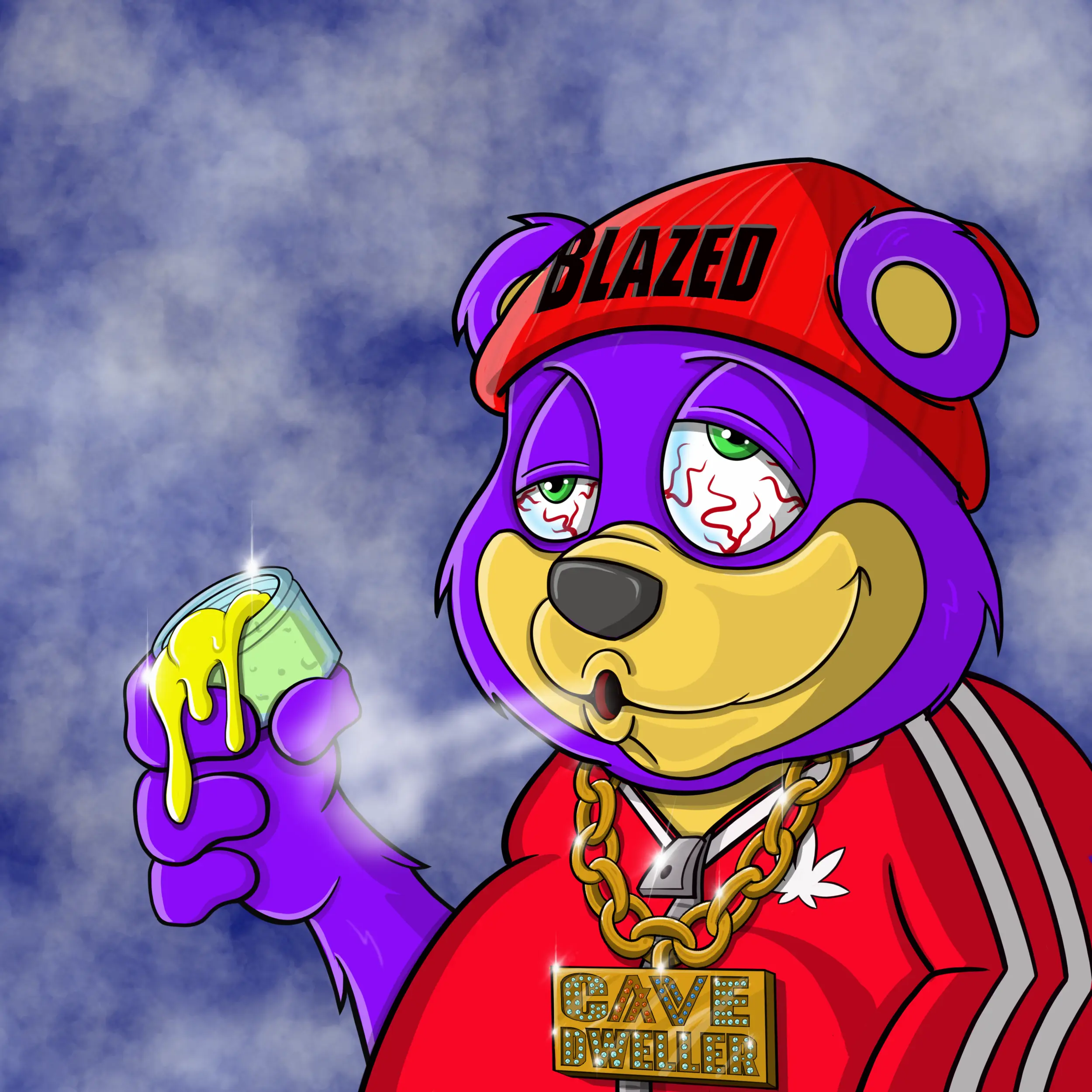 Burnin Bears #1247 NFT on Algorand