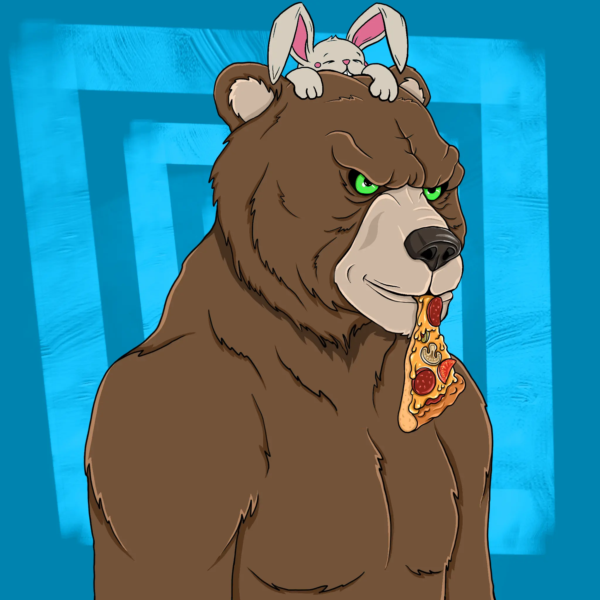 Mad Bears #1366 NFT on Algorand