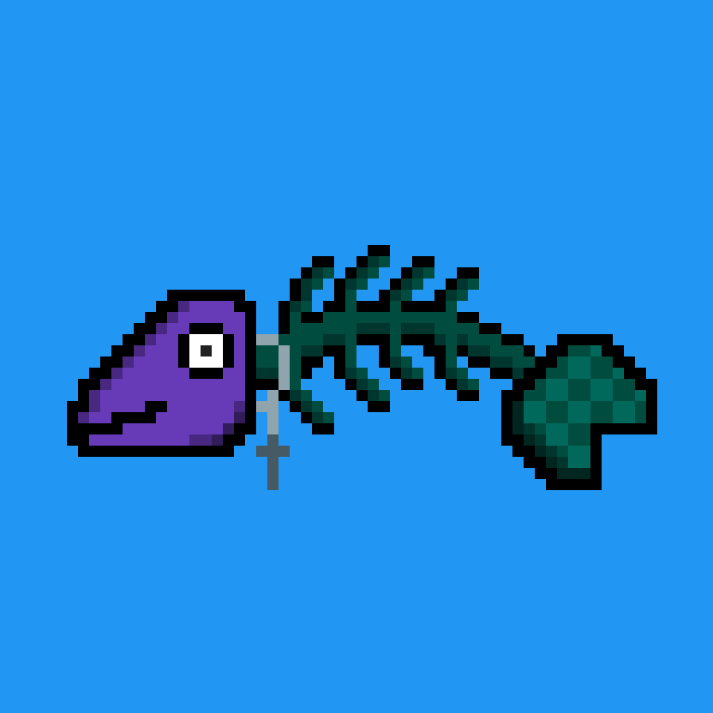 8-Bit BoneFish #276 NFT on Algorand