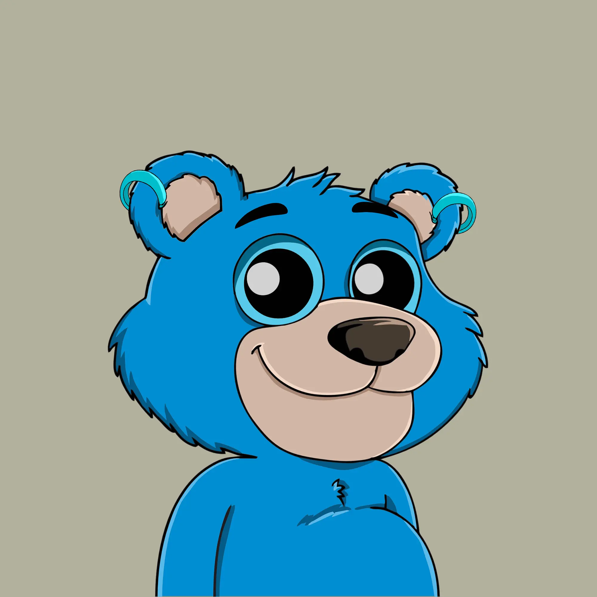 Gluttonous Bears #77 NFT on Algorand