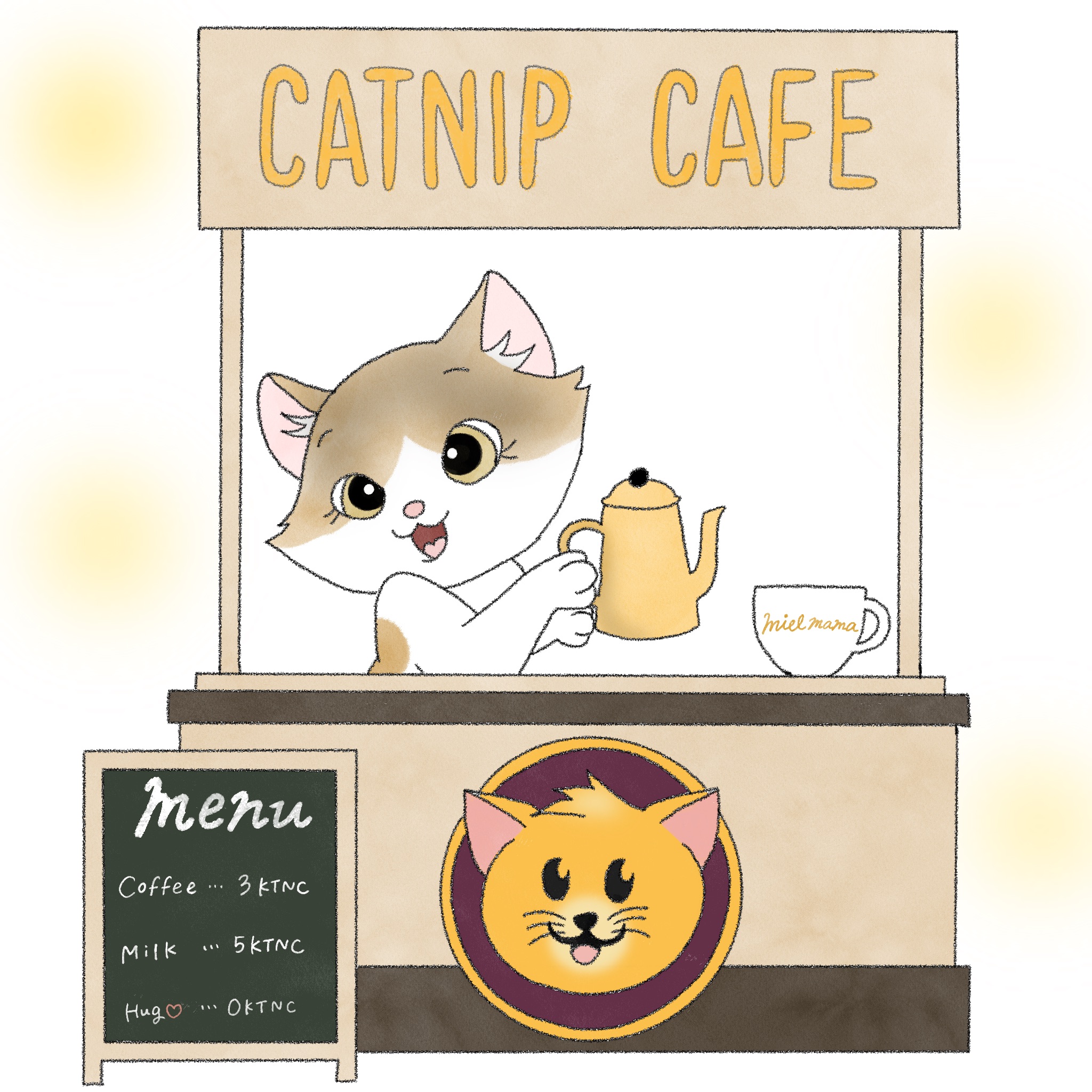 Pastel Cat KTNC Series #2 NFT on Algorand