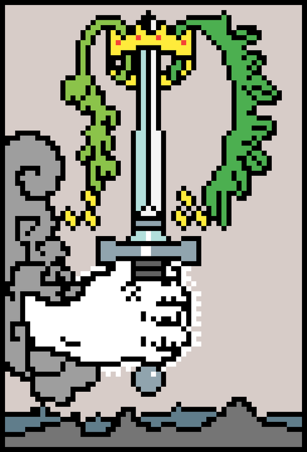 An image of Ace of Swords