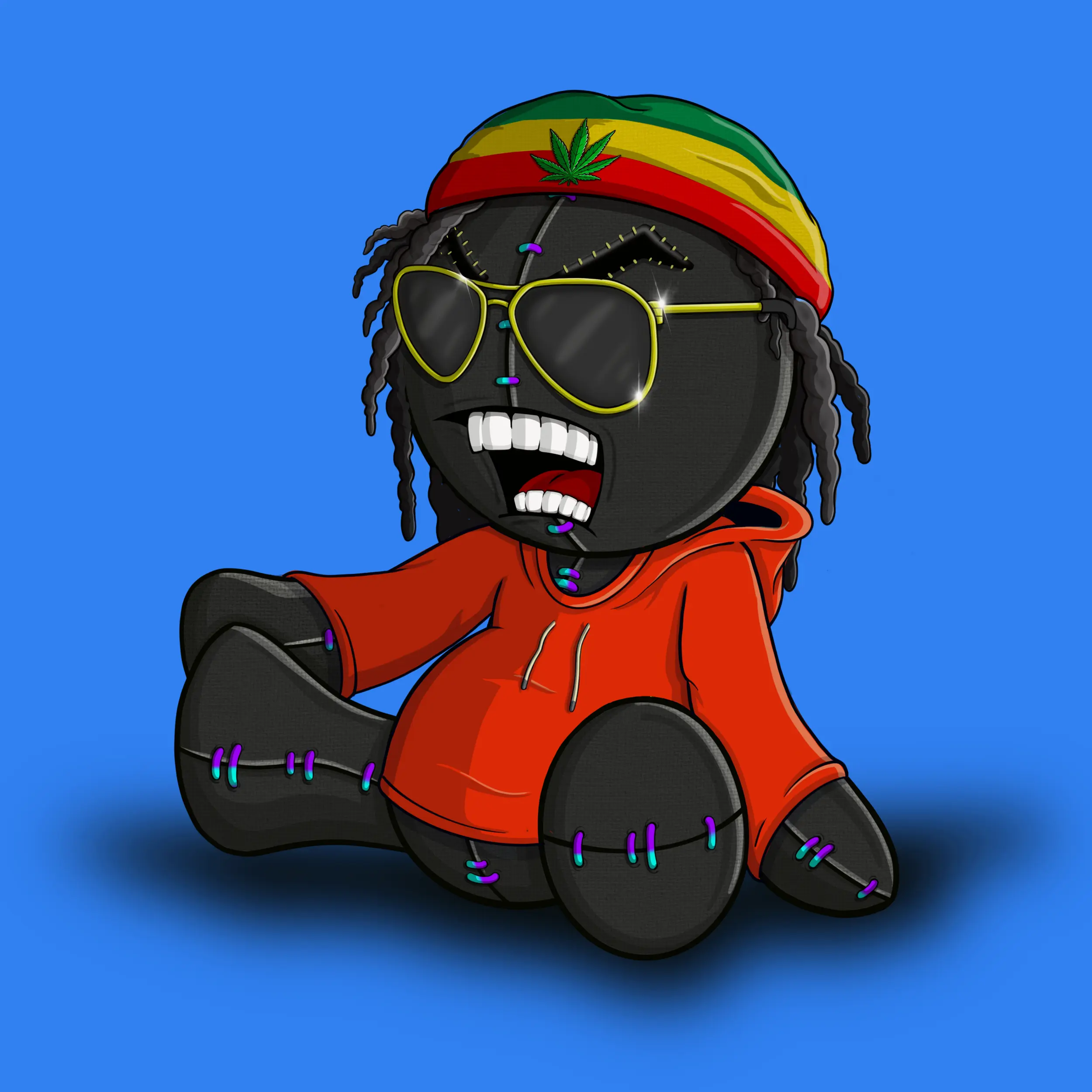 Trippy Stitch #908 NFT on Algorand