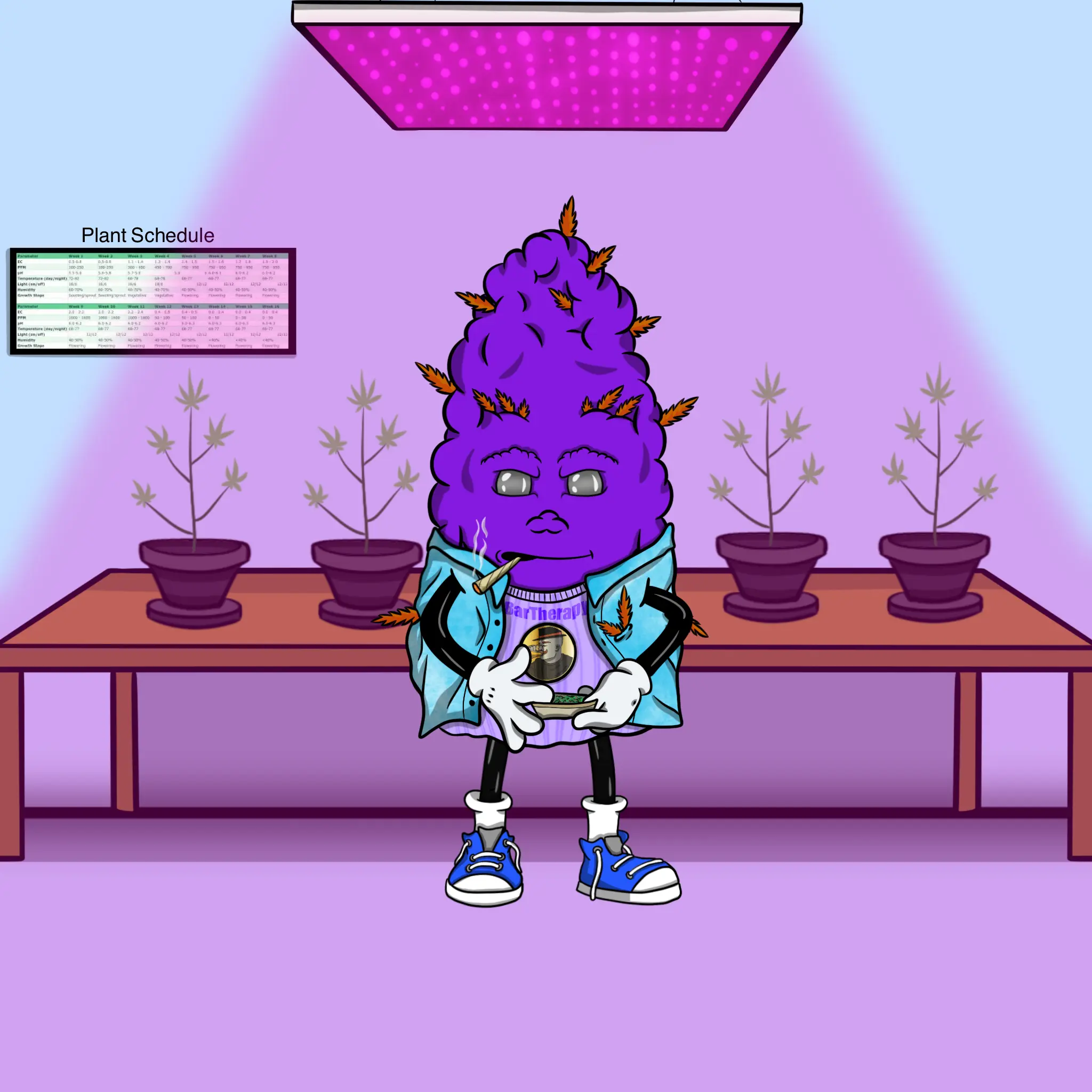 Blazing Budz #177 NFT on Algorand