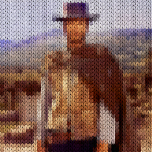 knitted CLINT NFT on Algorand