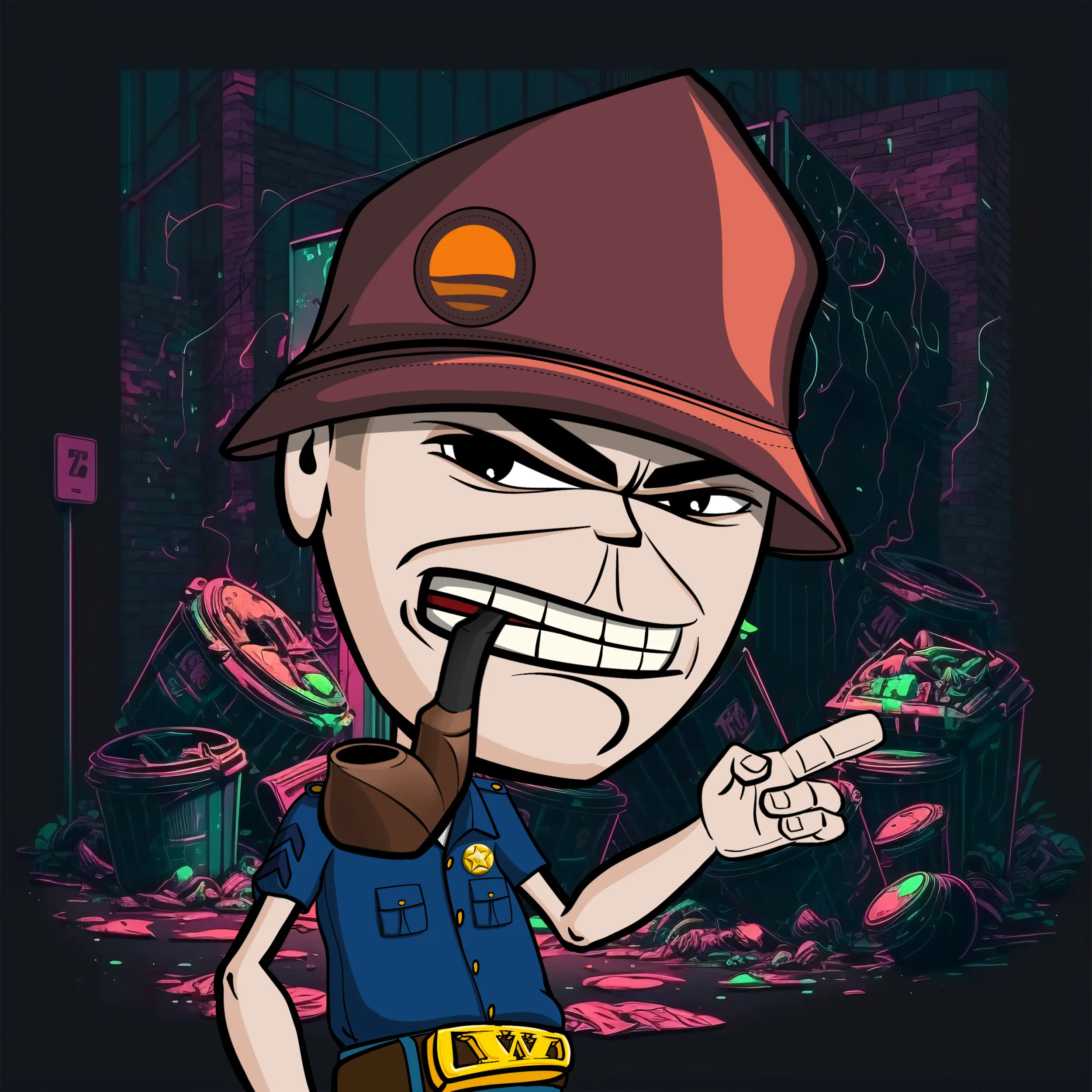 CoolCockGangs #77 NFT on Algorand