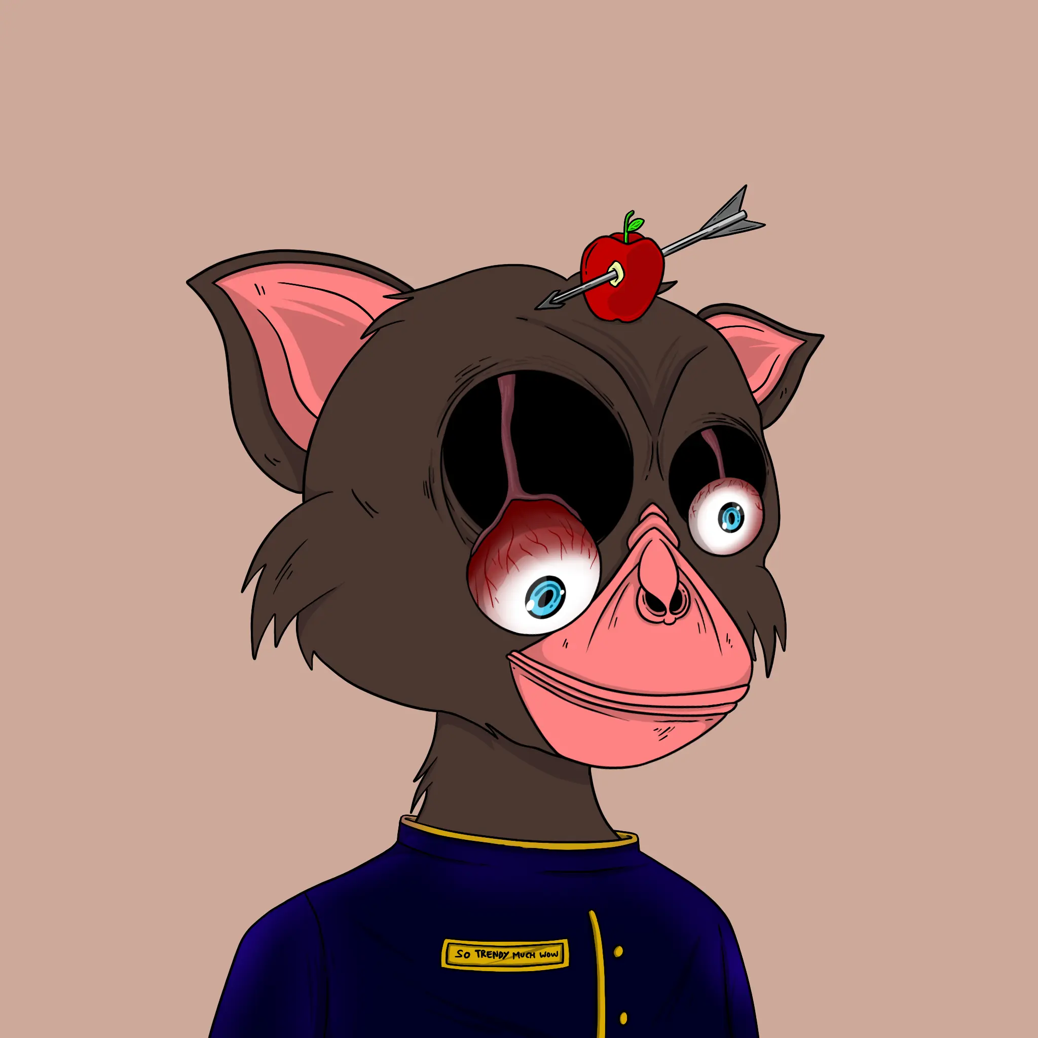 Trendy Tarsier #355 NFT on Algorand