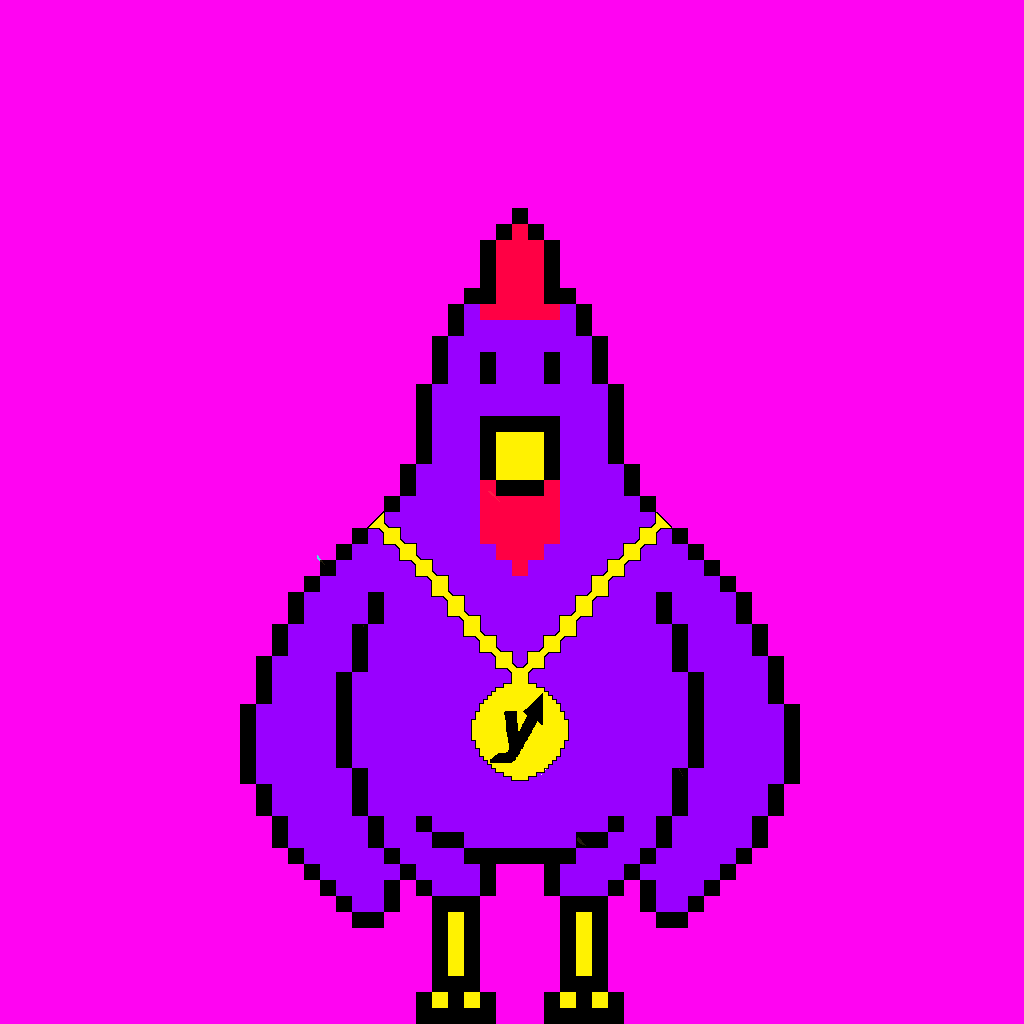 Pixel Chicken #80 NFT on Algorand