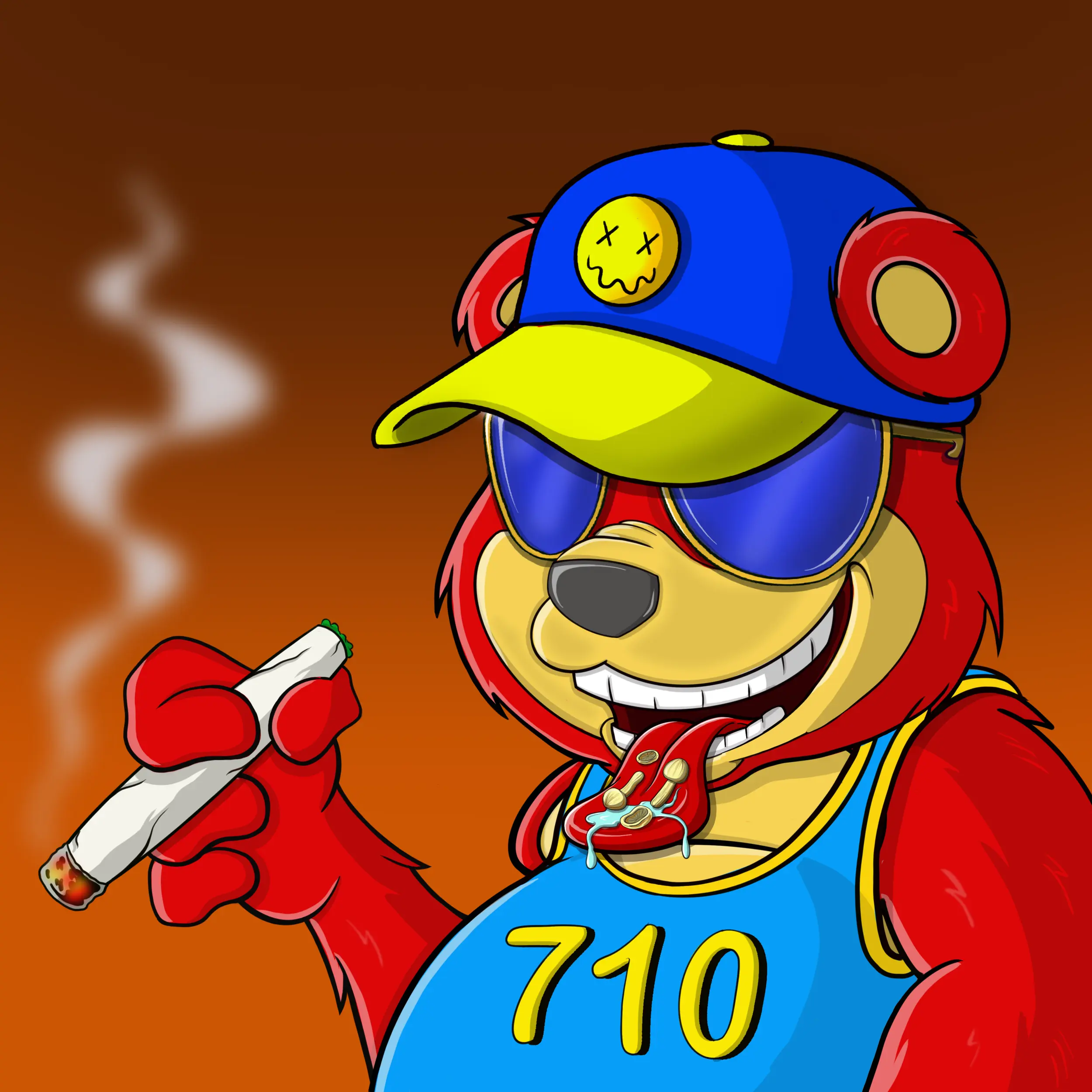 Burnin Bears #554 NFT on Algorand