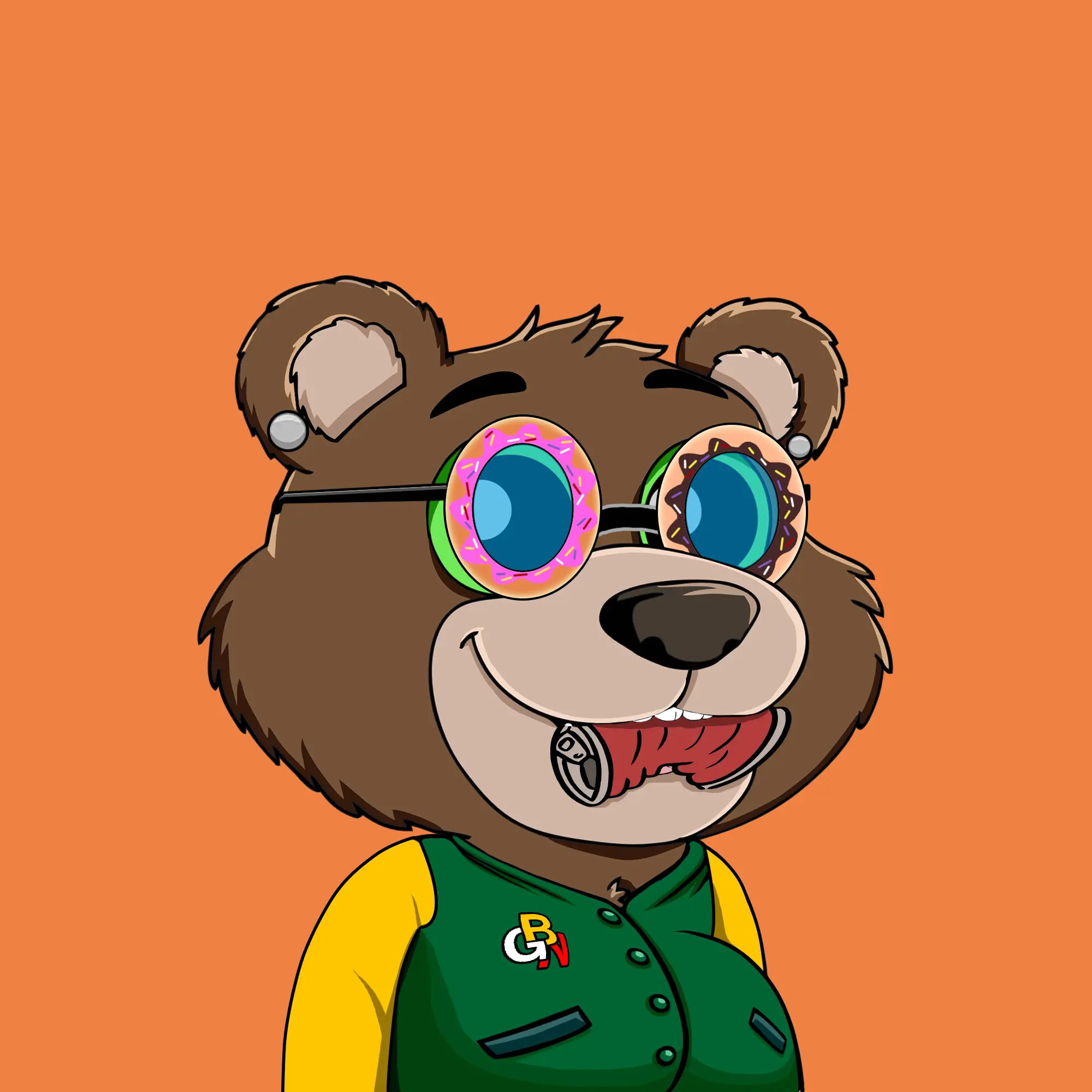 Gluttonous Bears #24 NFT on Algorand