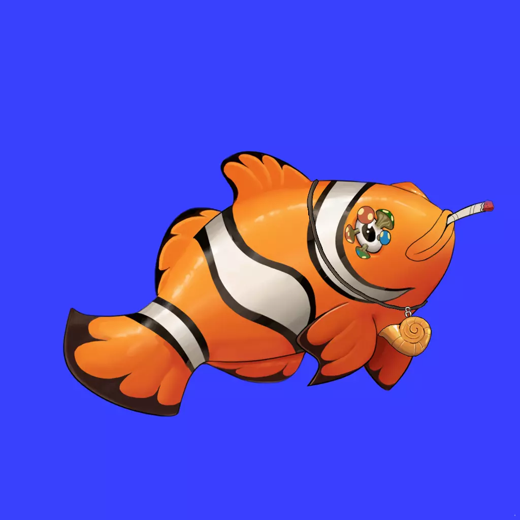 Clown Fish #240 NFT on Algorand