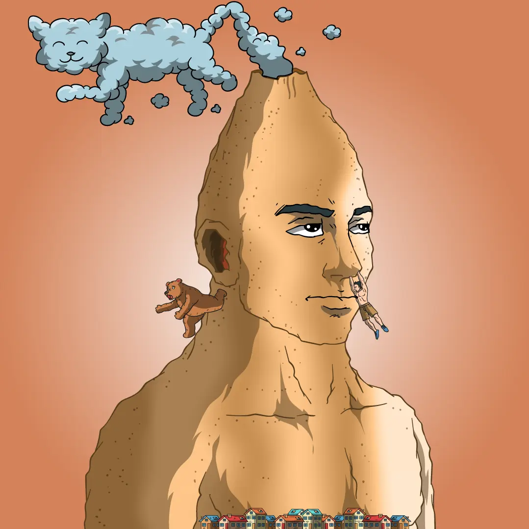 Volcano Boyz #1380 NFT on Algorand