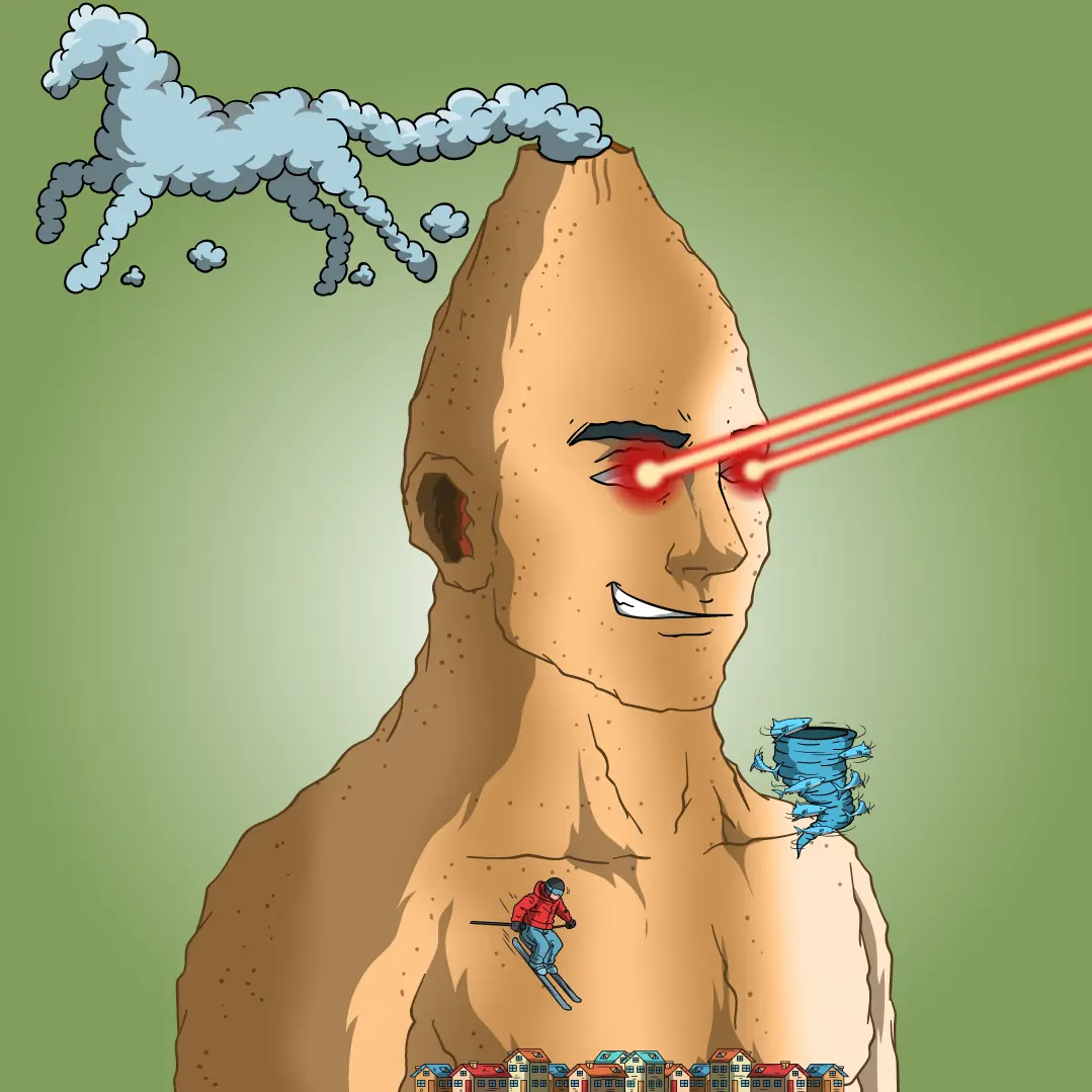 Volcano Boyz #1266 NFT on Algorand