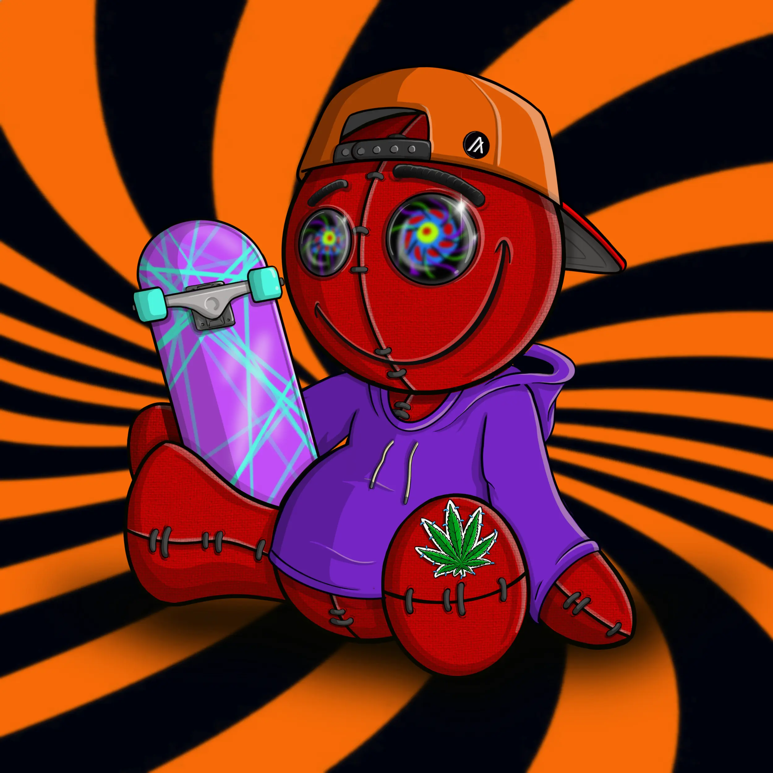 Trippy Stitch #1397 NFT on Algorand