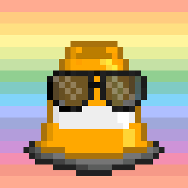 8-Bit Cones #307 NFT on Algorand