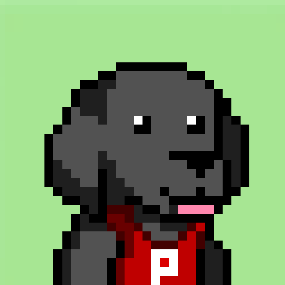 Pixel Pups #318 NFT on Algorand