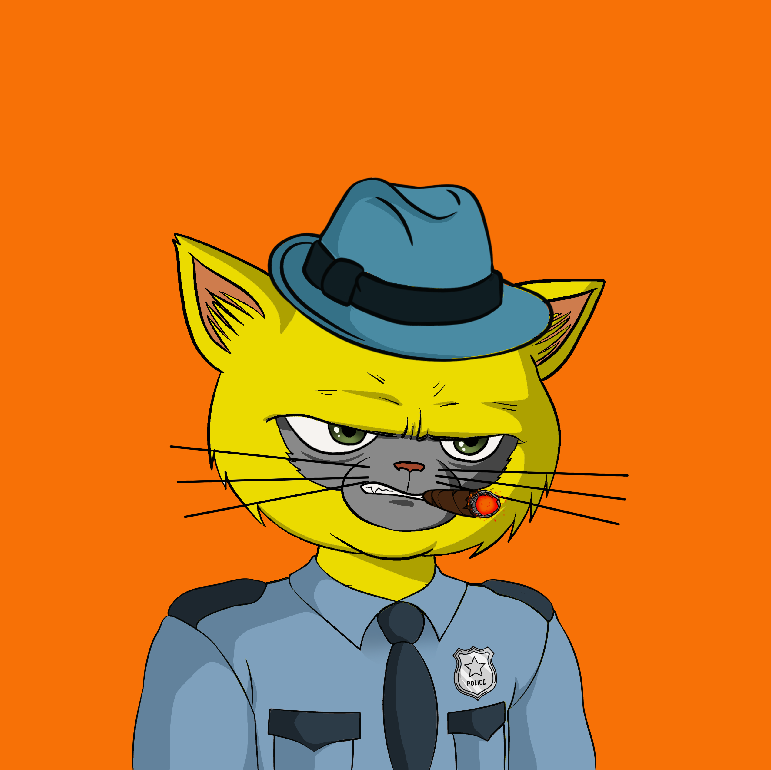 Panzeecat#013 NFT on Algorand