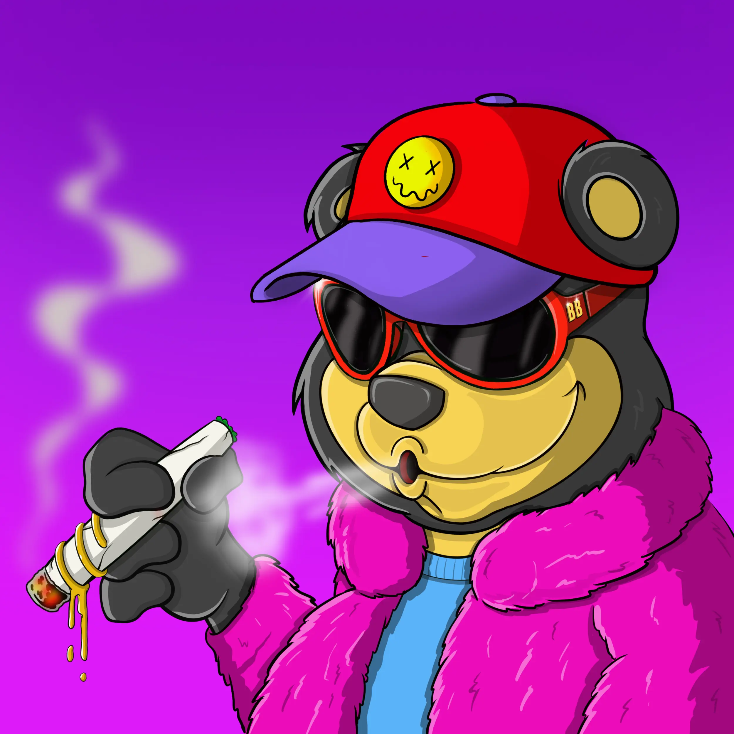 Burnin Bears #750 NFT on Algorand