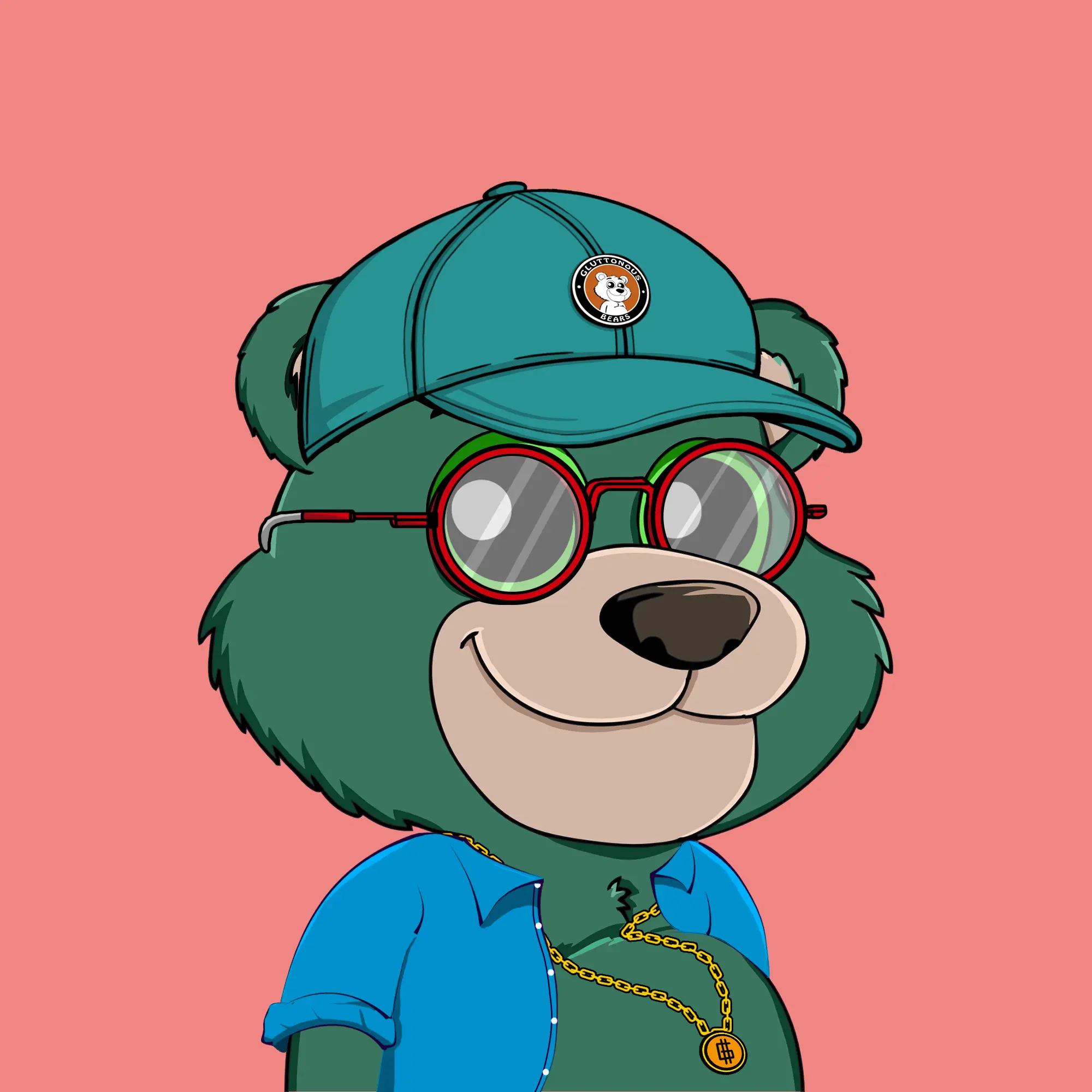 Gluttonous Bears #431 NFT on Algorand