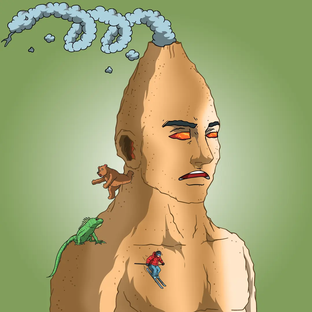 Volcano Boyz #1031 NFT on Algorand