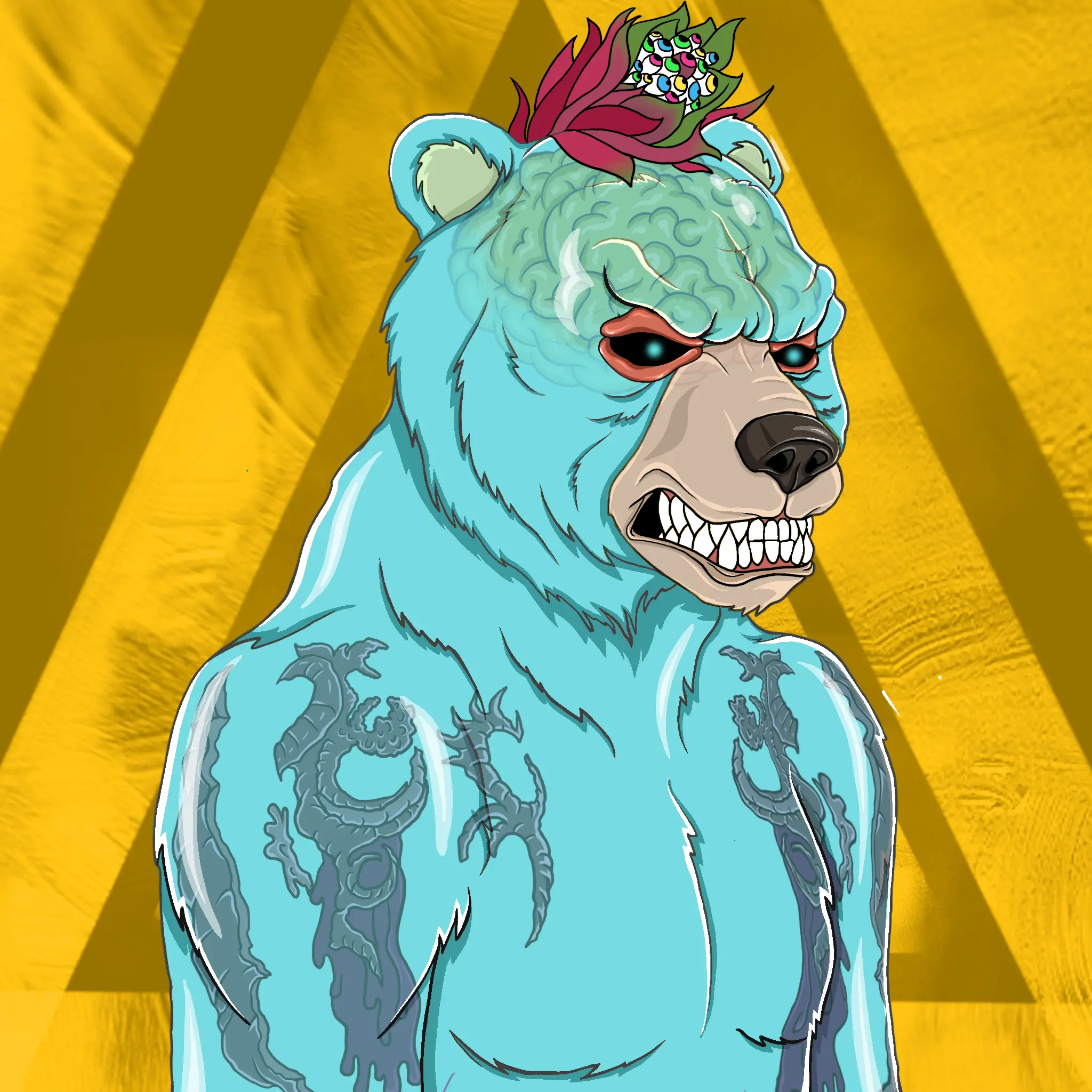 Mad Bears #2207 NFT on Algorand