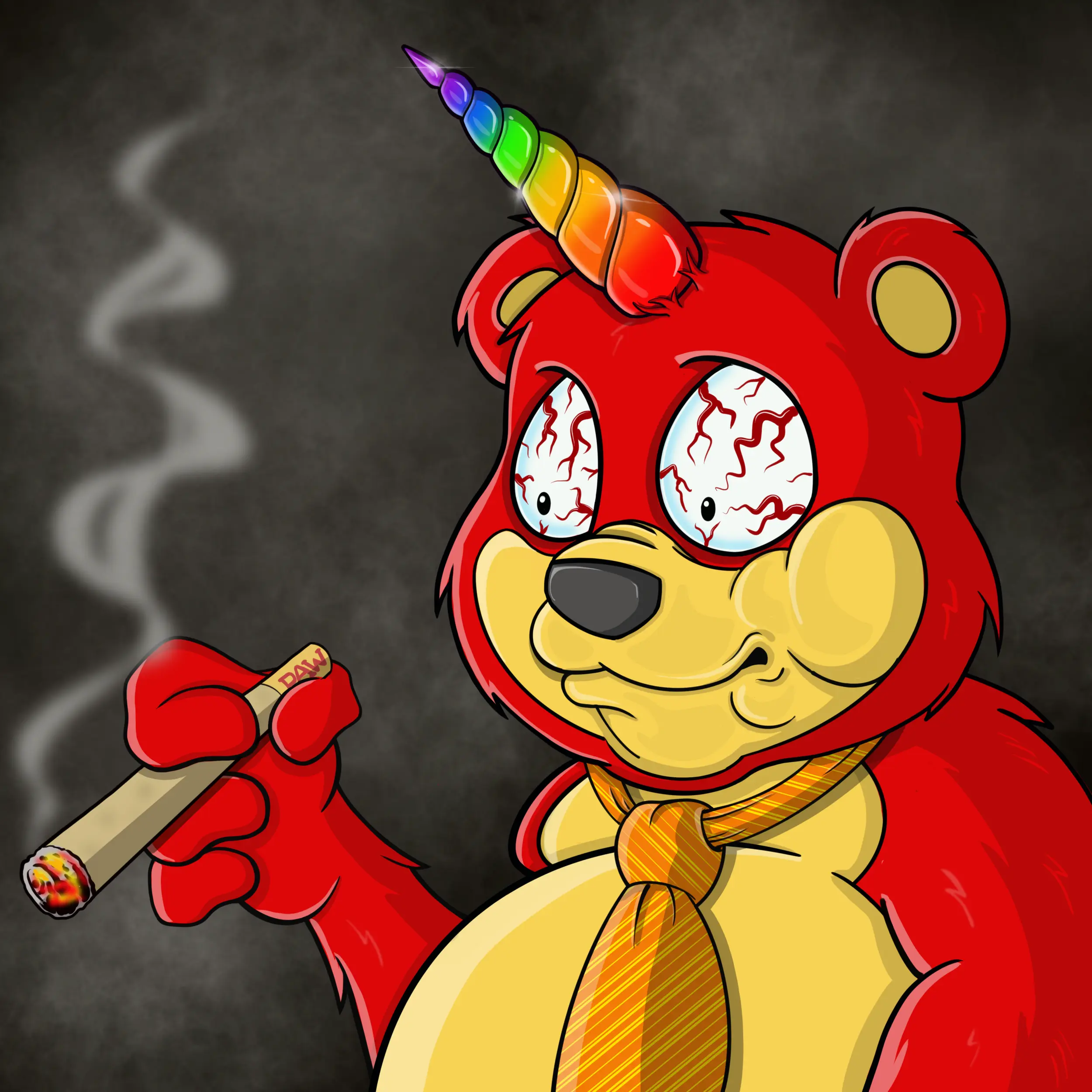 Burnin Bears #744 NFT on Algorand