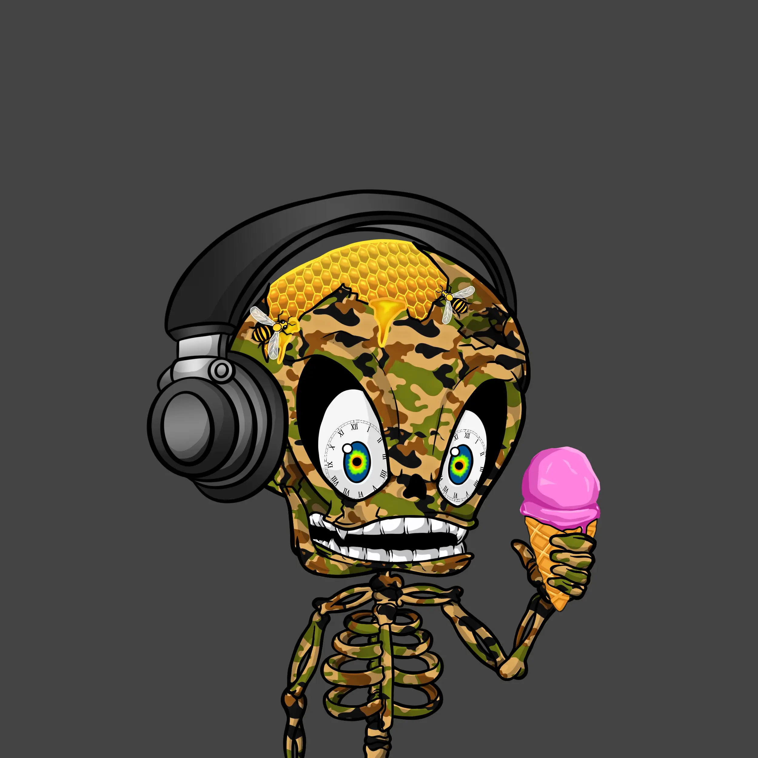 BoneBuddies #1275 NFT on Algorand