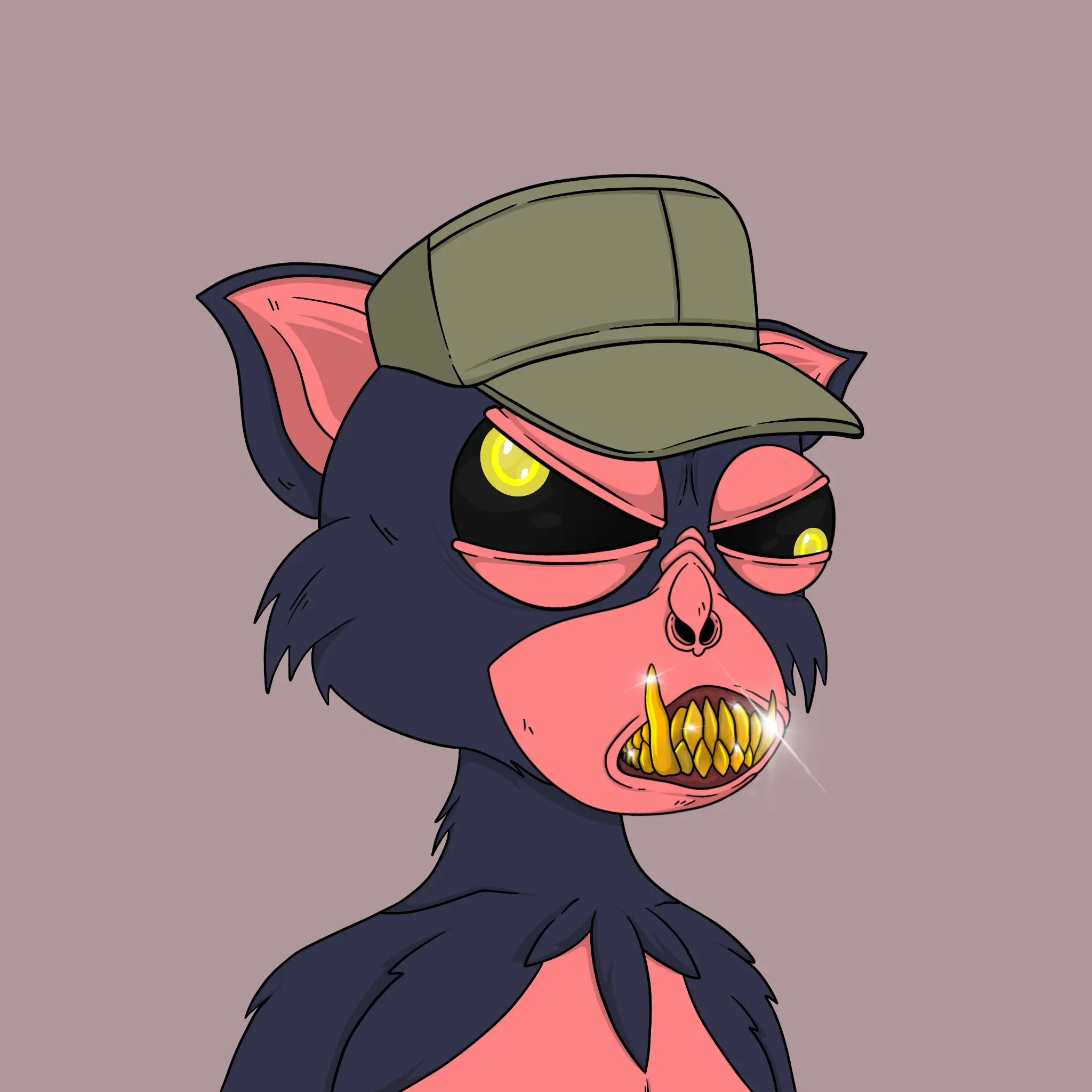 Trendy Tarsier #837 NFT on Algorand