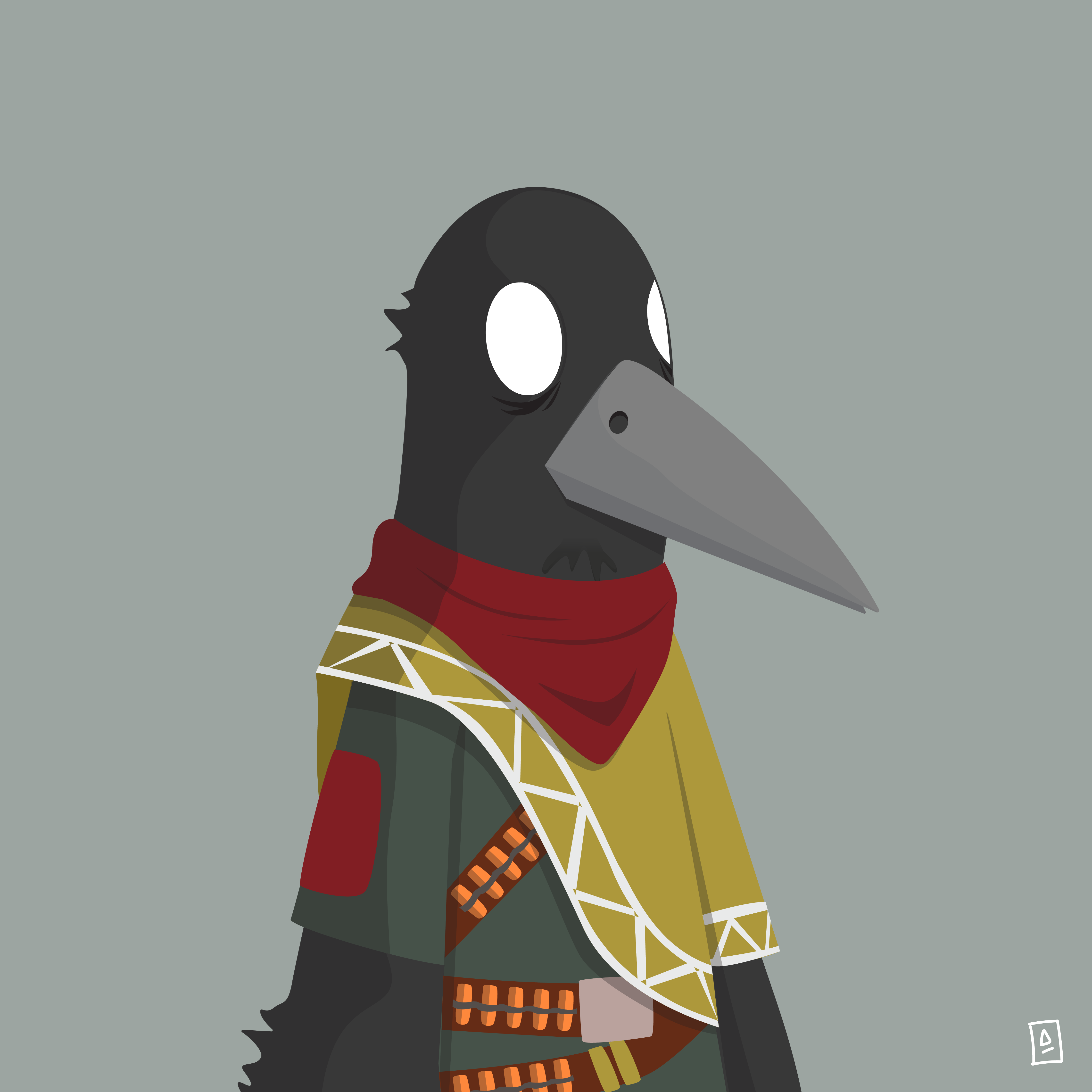Corvus #859 NFT on Algorand